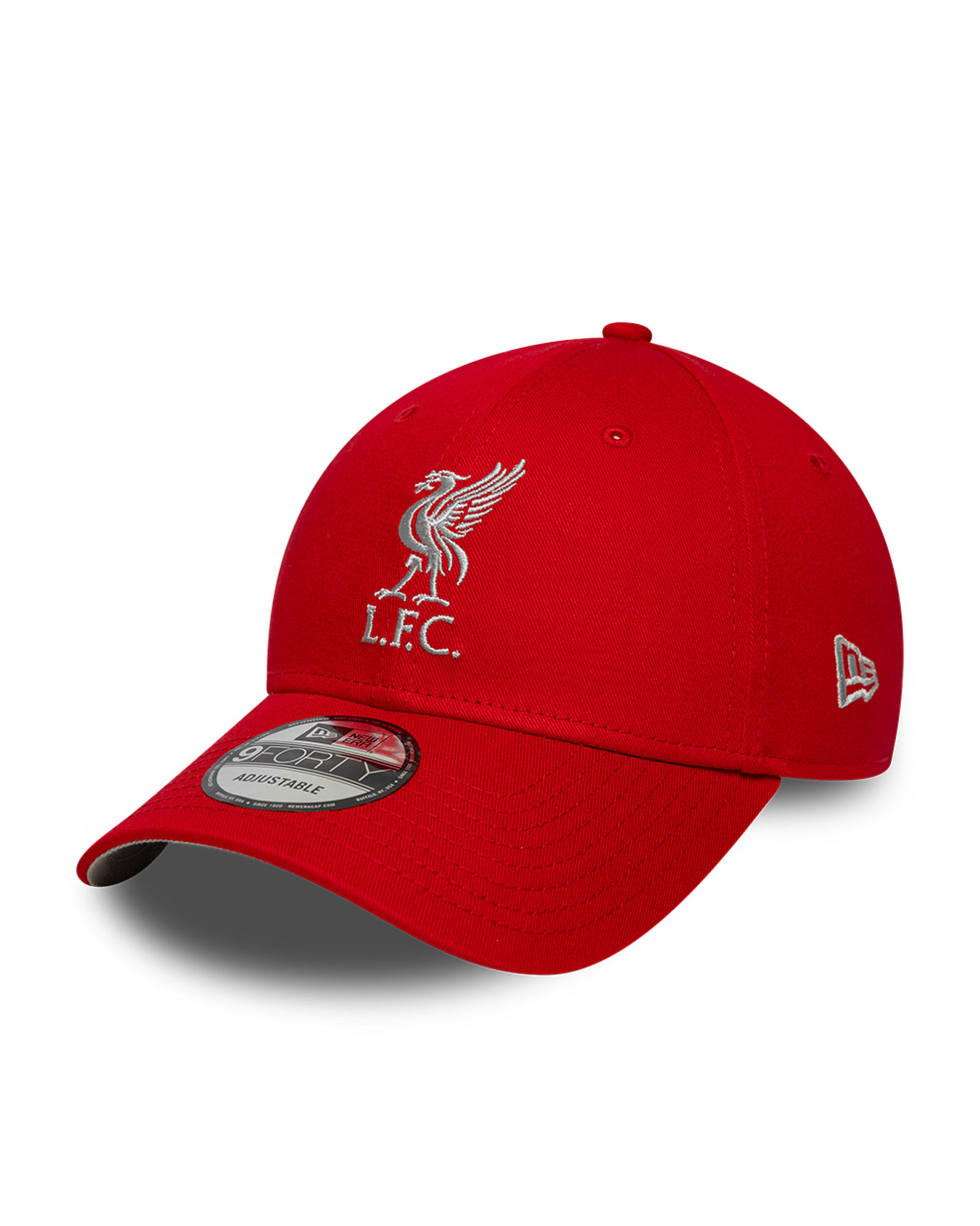 Gorra LFC New Era 9Forty Contrast para adultos, roja - Image 1