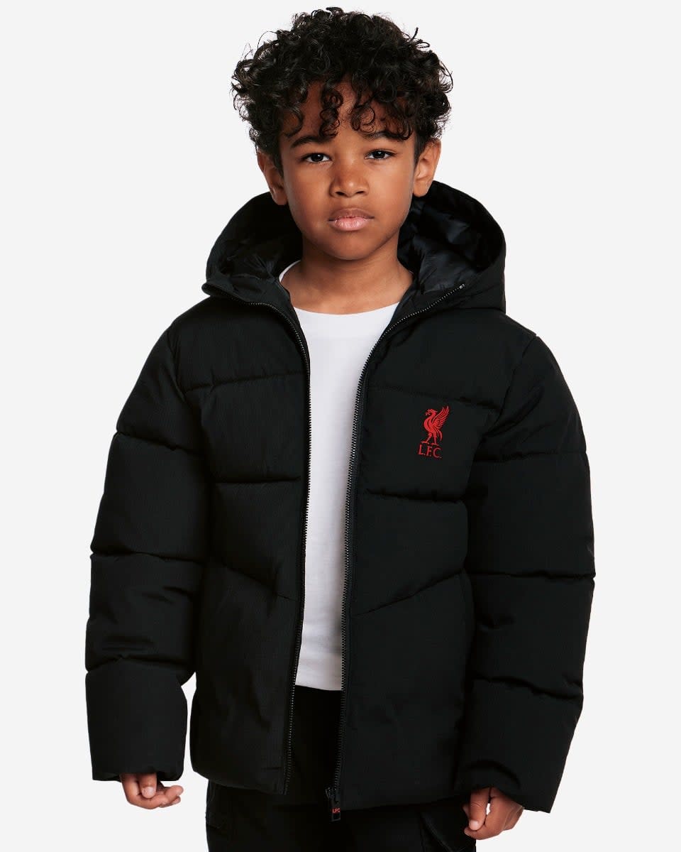 LFC Infants Puffa 夹克黑色 - Image 1