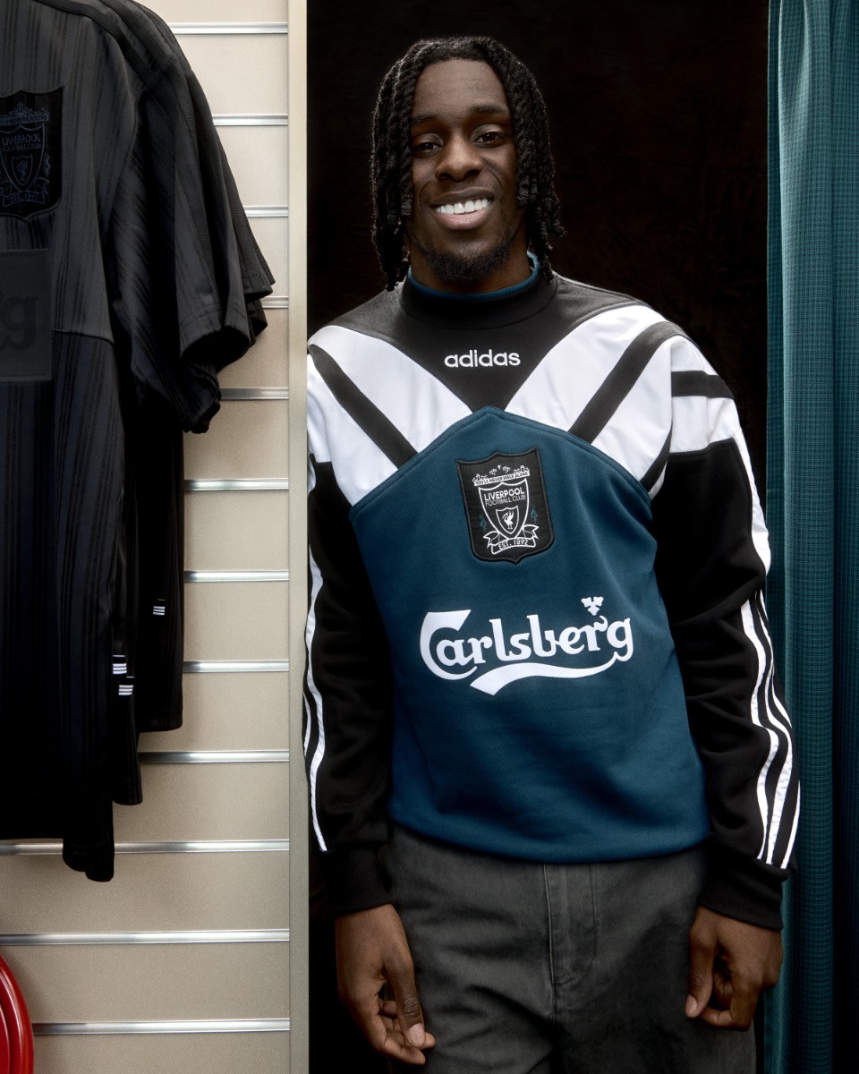 LFC adidas Bringback 95-96 Adults Crew Sweat - Image 1