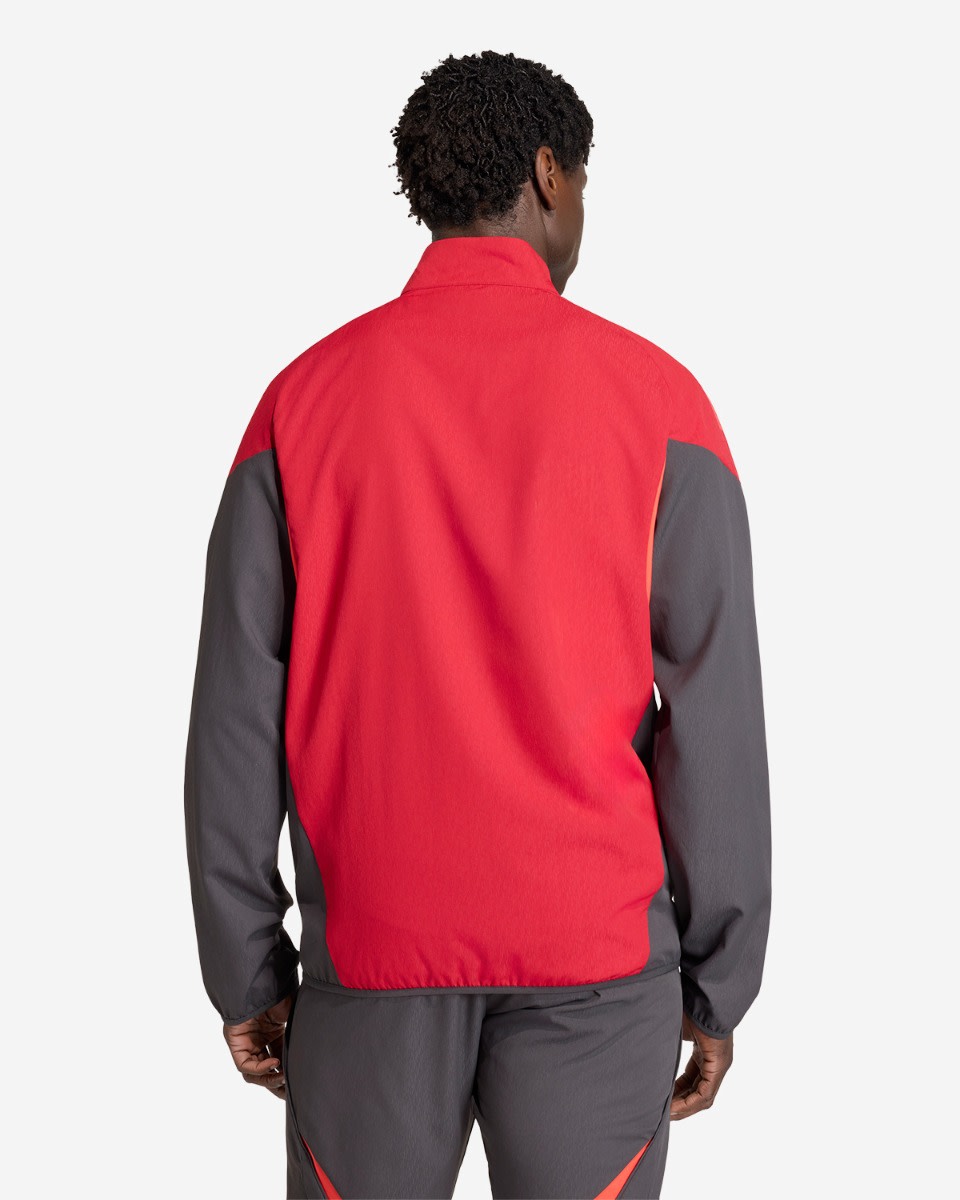 LFC adidas Mens 25/26 Training Jacket Red - Image 2