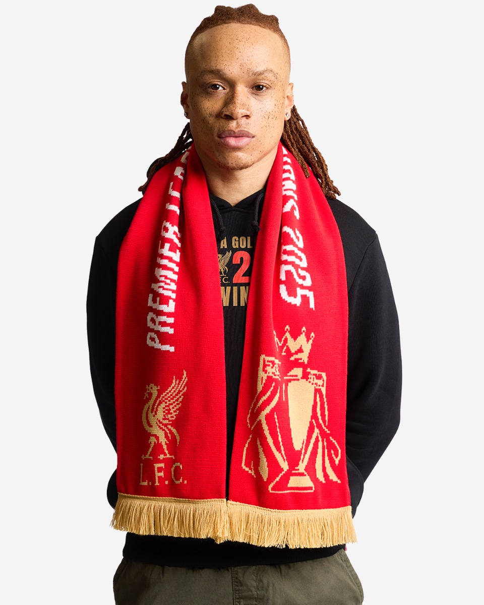 LFC EPL Champions 24/25 Scarf Red