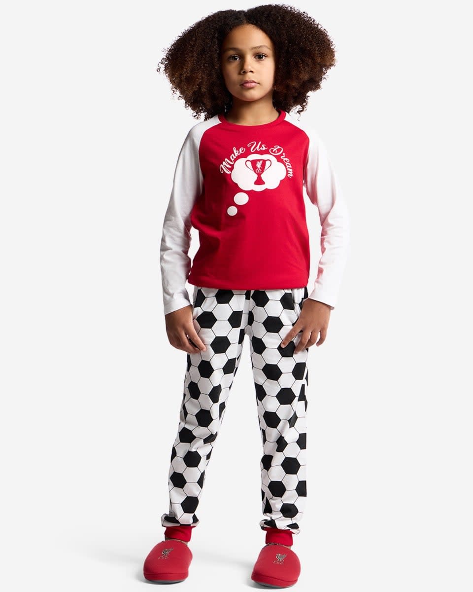 LFC Infants Long Pyjama Set Red - Image 4
