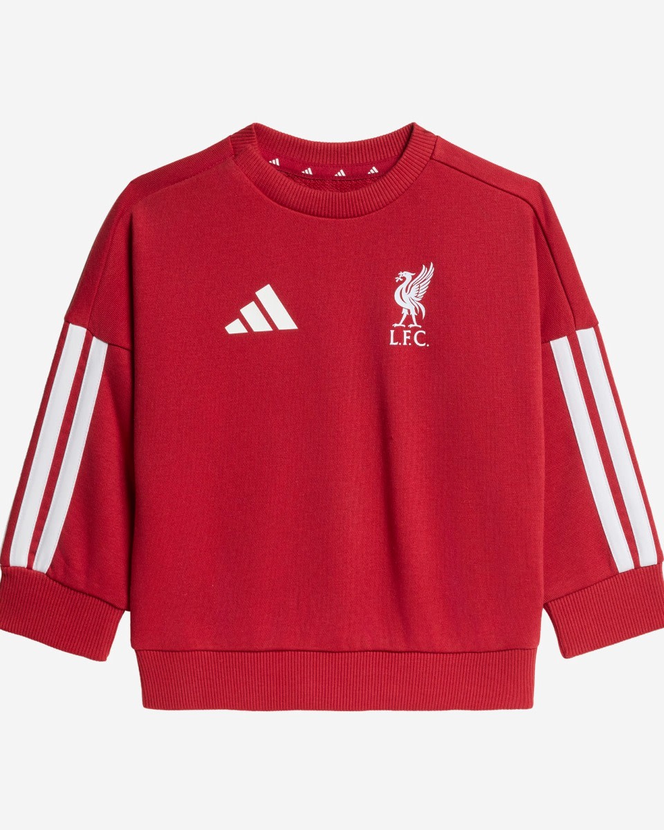 LFC adidas Baby 26/27 DNA 慢跑套装 Active Maroon - Image 4