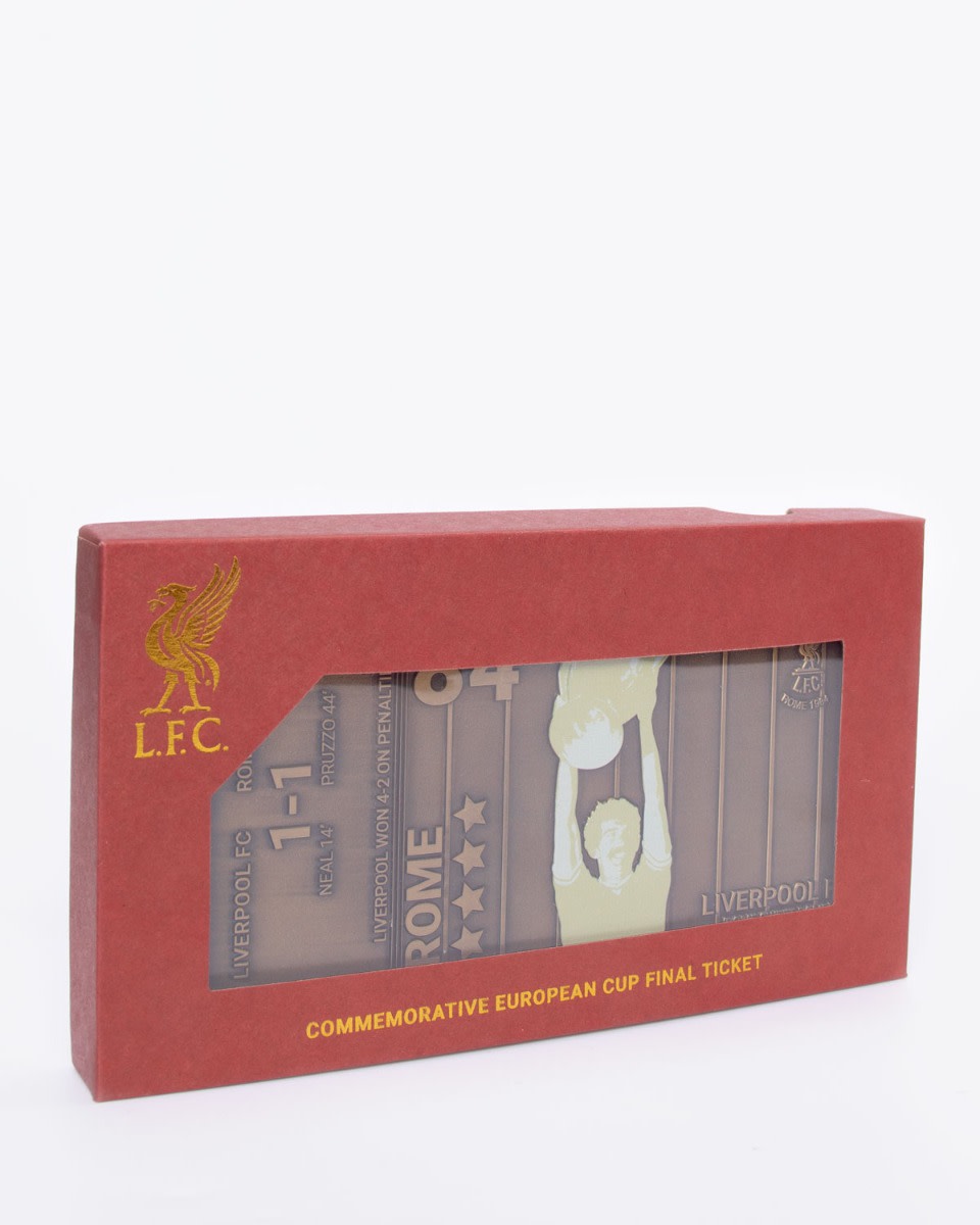 Entrada coleccionable para la final de la Copa de Europa de la LFC 1984 - Image 3
