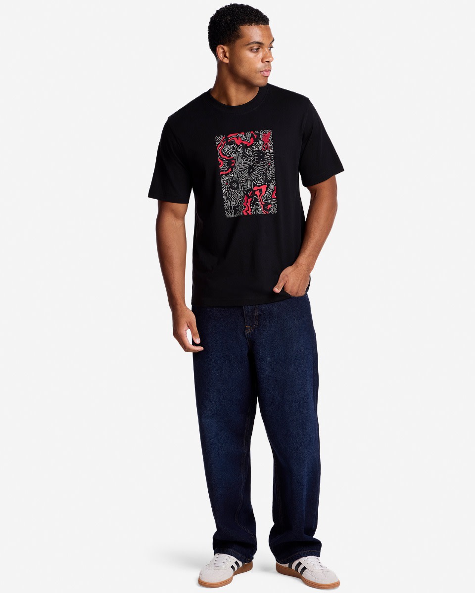 LFC Flock Tee für Herren, Schwarz - Image 3
