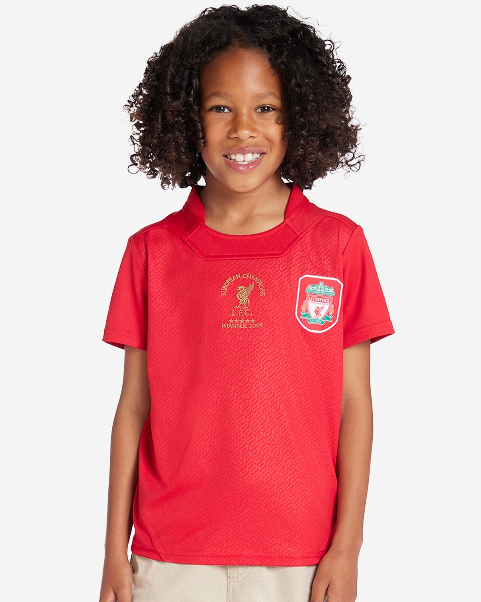 LFC Juniors Retro 2005 Istanbul Home Shirt - Image 1