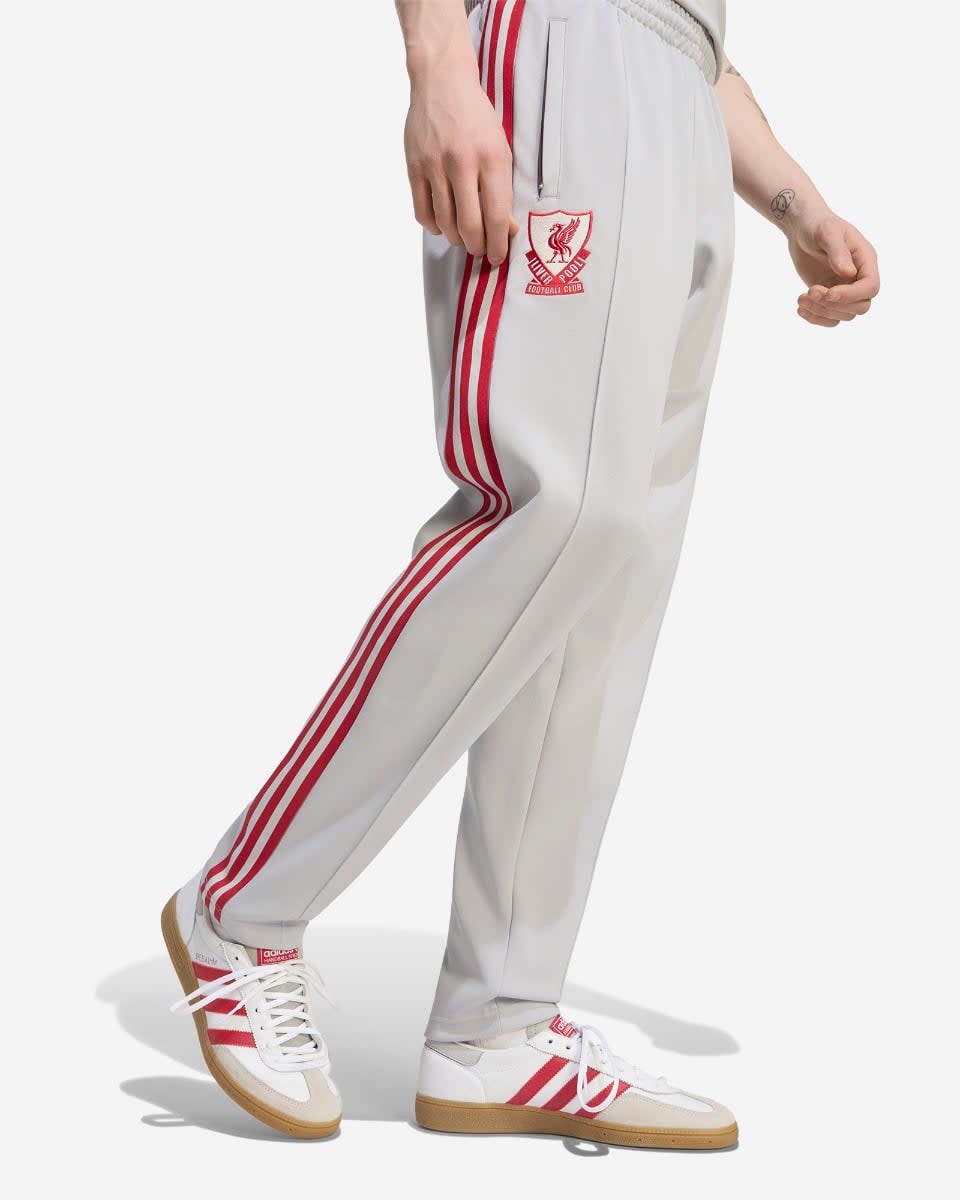LFC adidas Mens 26/27 Originals Track Pants Grey - Image 4