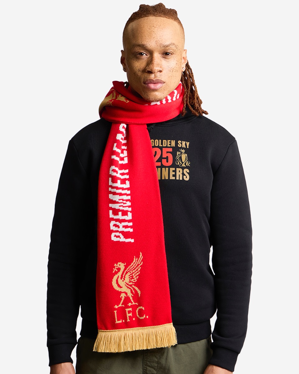 LFC EPL Champions 24/25 Scarf Red