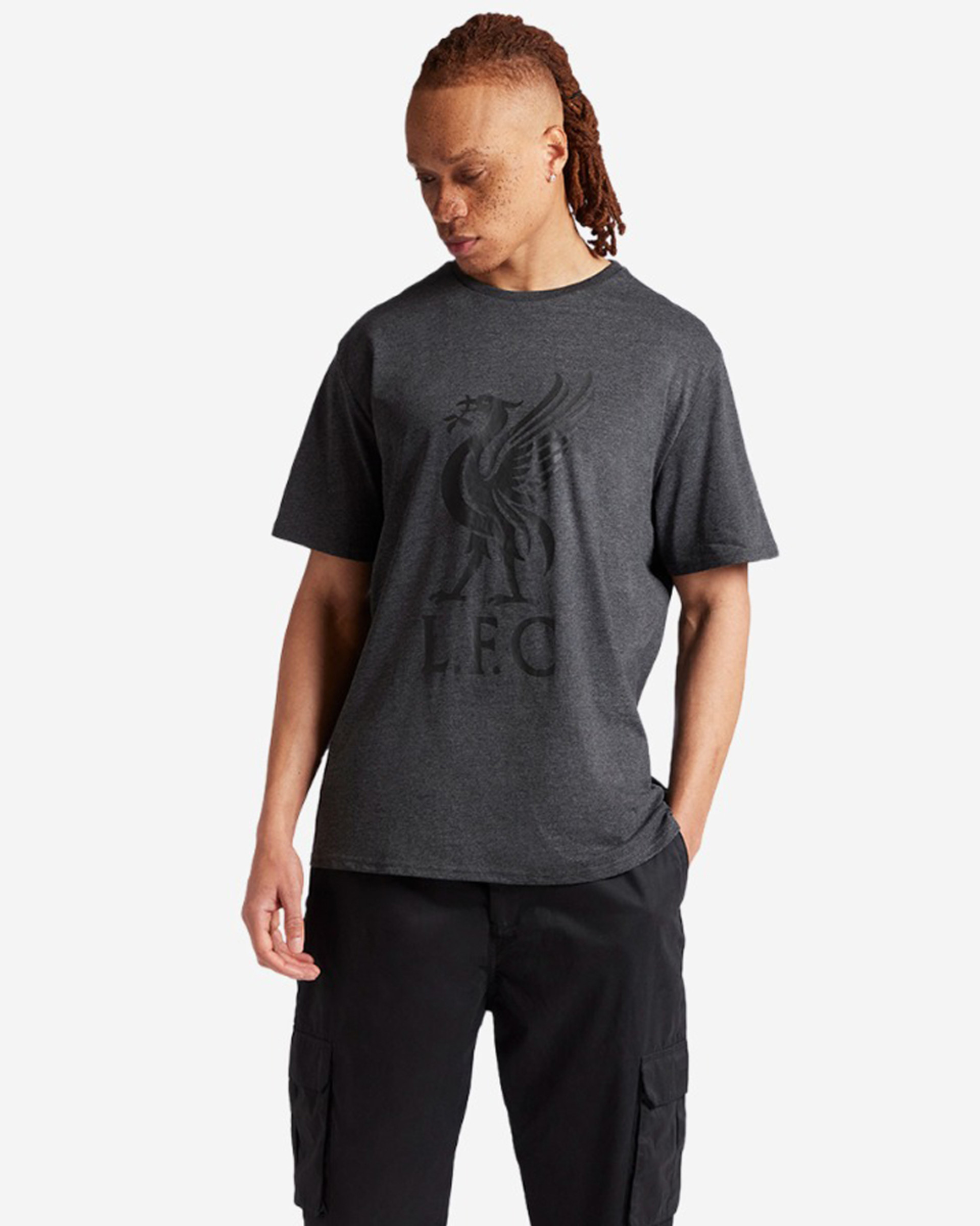 เสื้อยืดชาร์โคล ลิเวอร์เบิร์ดบุรุษ LFC - Image 3