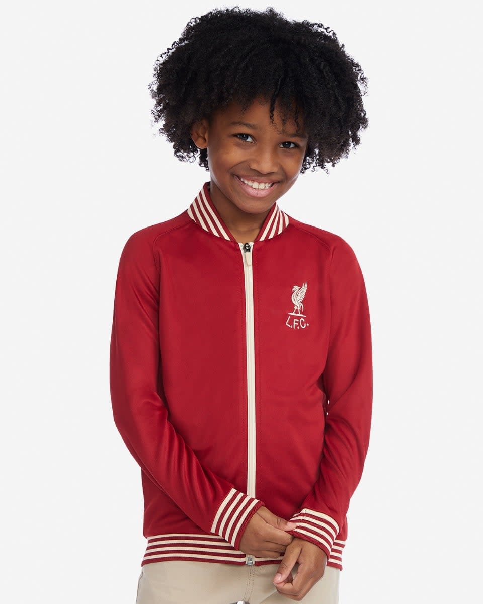 LFC Infants Shankly Track Jacket Red - Image 1