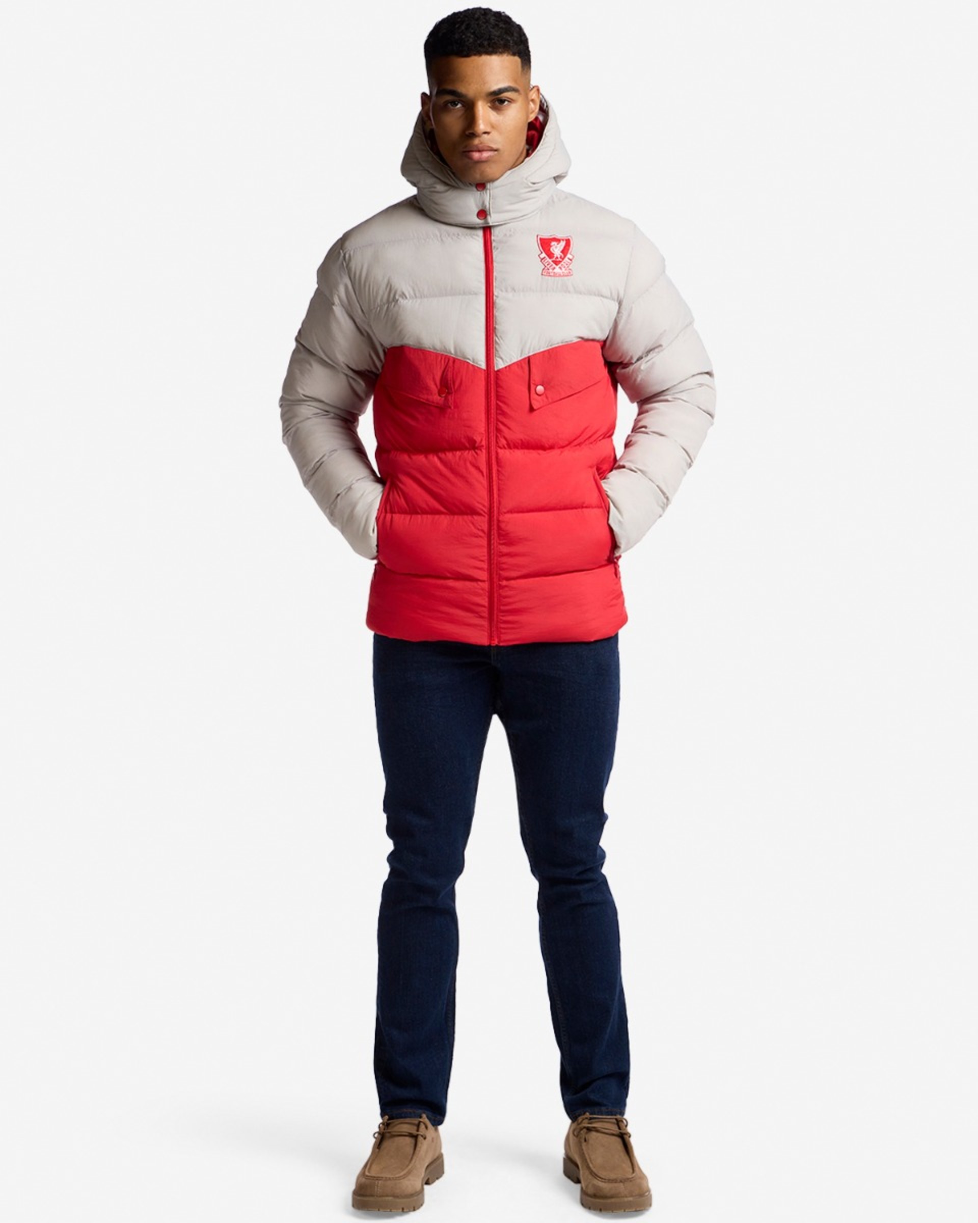 LFC Herre 88/89 Puffa Jakke Grå - Image 3