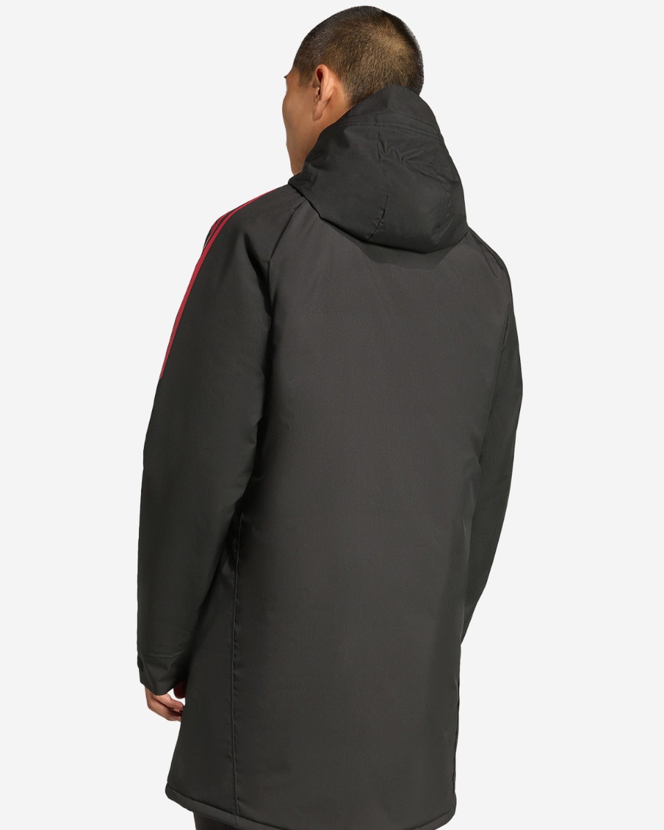 LFC adidas Mens 25/26 Domestic Long Match Day Jacket Black - Image 2