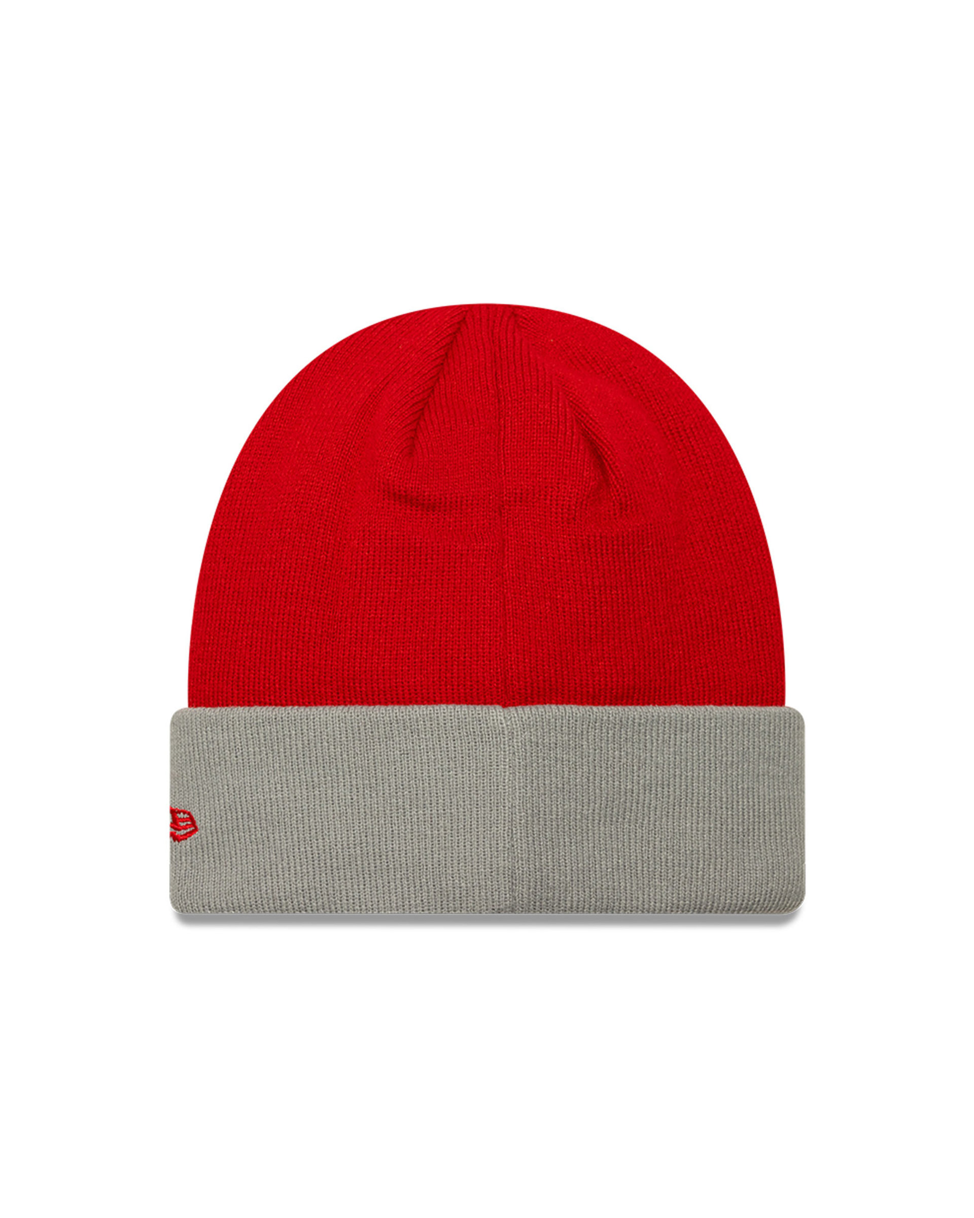 Gorro LFC New Era con puños en contraste para adultos, rojo - Image 2