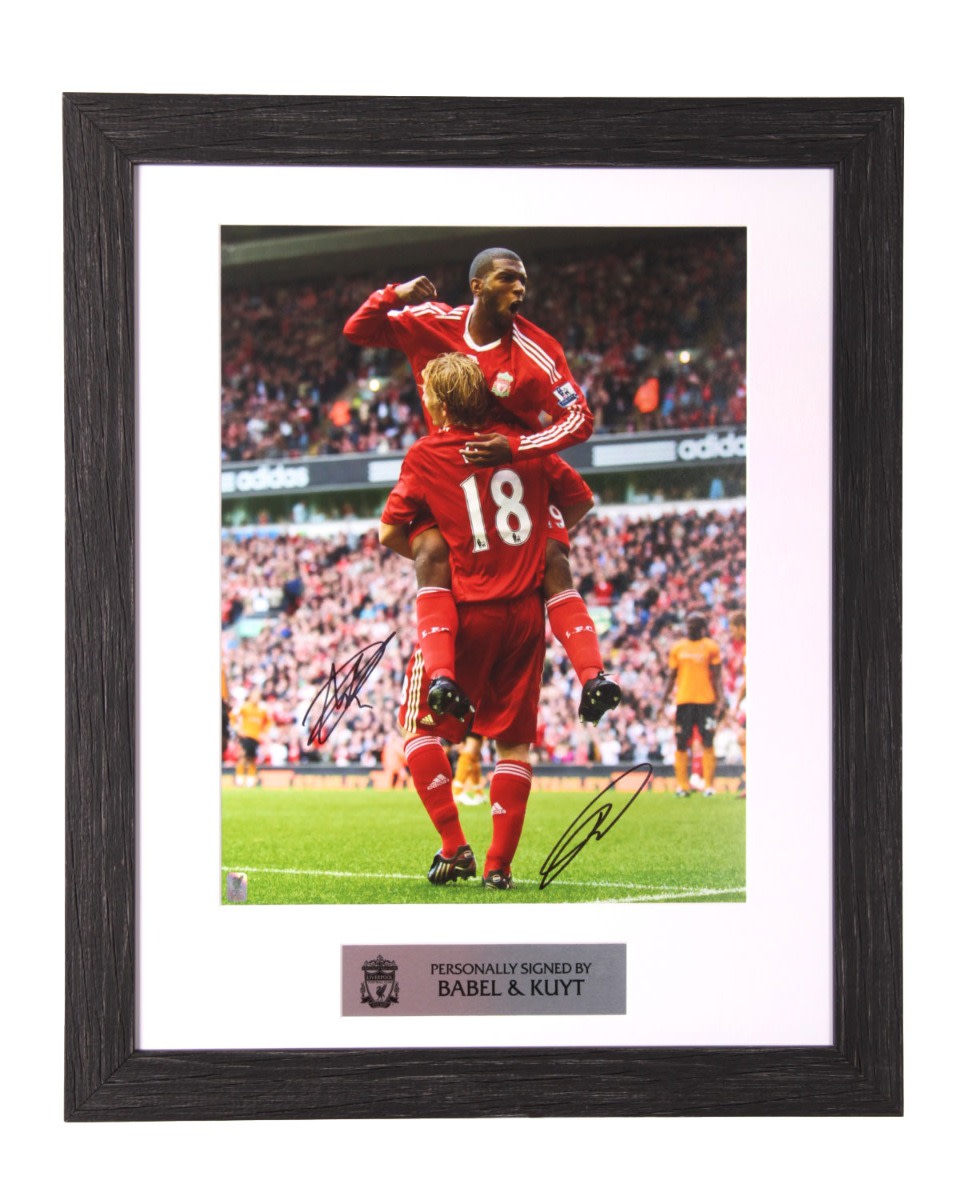 LFC Signert Babel & Kuyt Image - Image 1