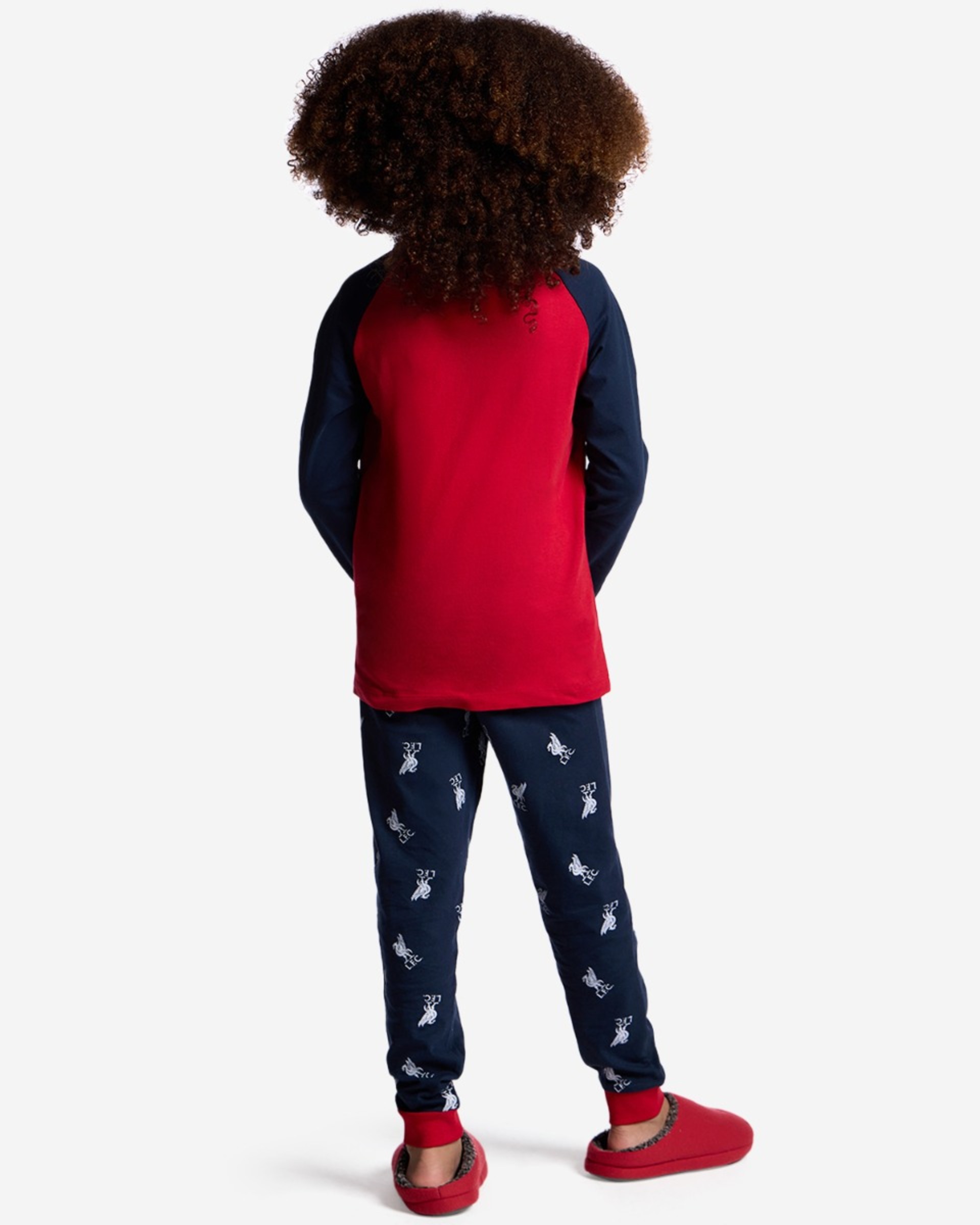 LFC Juniors Lounge Pyjama-Set, Marineblau - Image 2