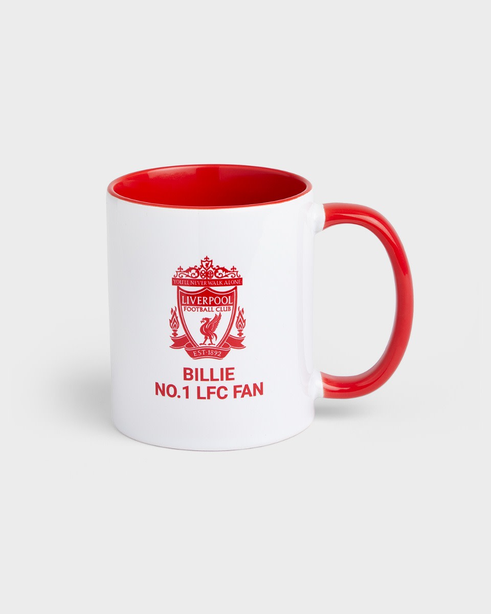 LFC Personalised Crest Mug - Image 1