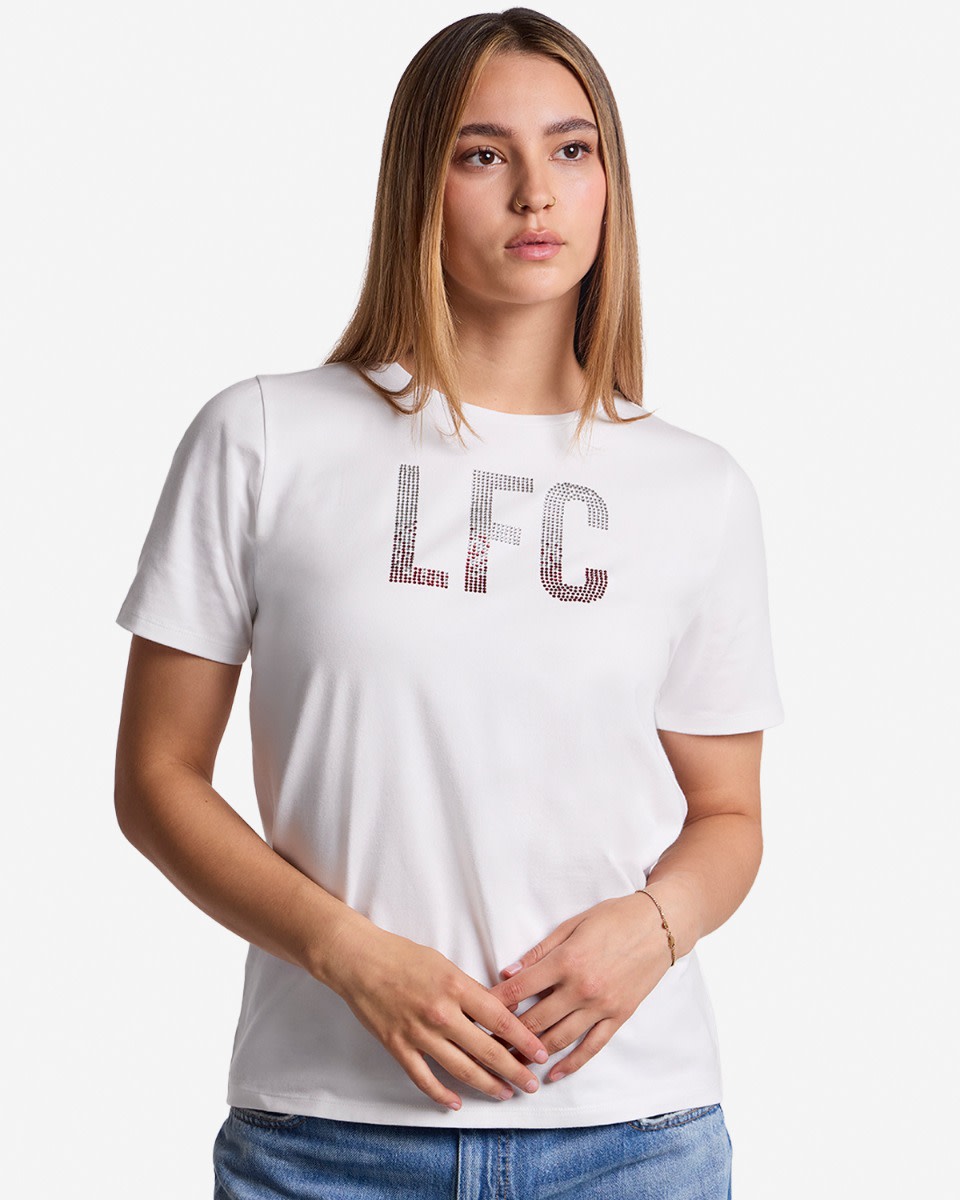 LFC Womens Diamenté Tee White - Image 1