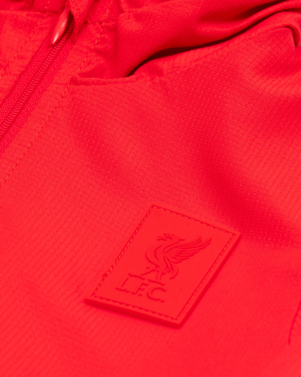 เสื้อแจ็คเก็ตเสื้อคลุมเด็กรุ่น LFC สีแดง - Image 2