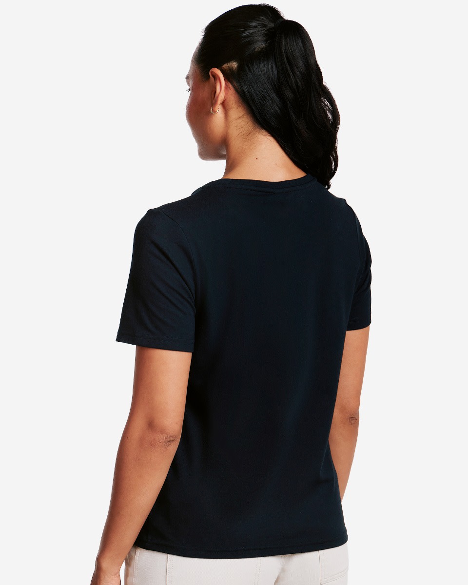 LFC Womens Liverbird Tee Black - Image 4