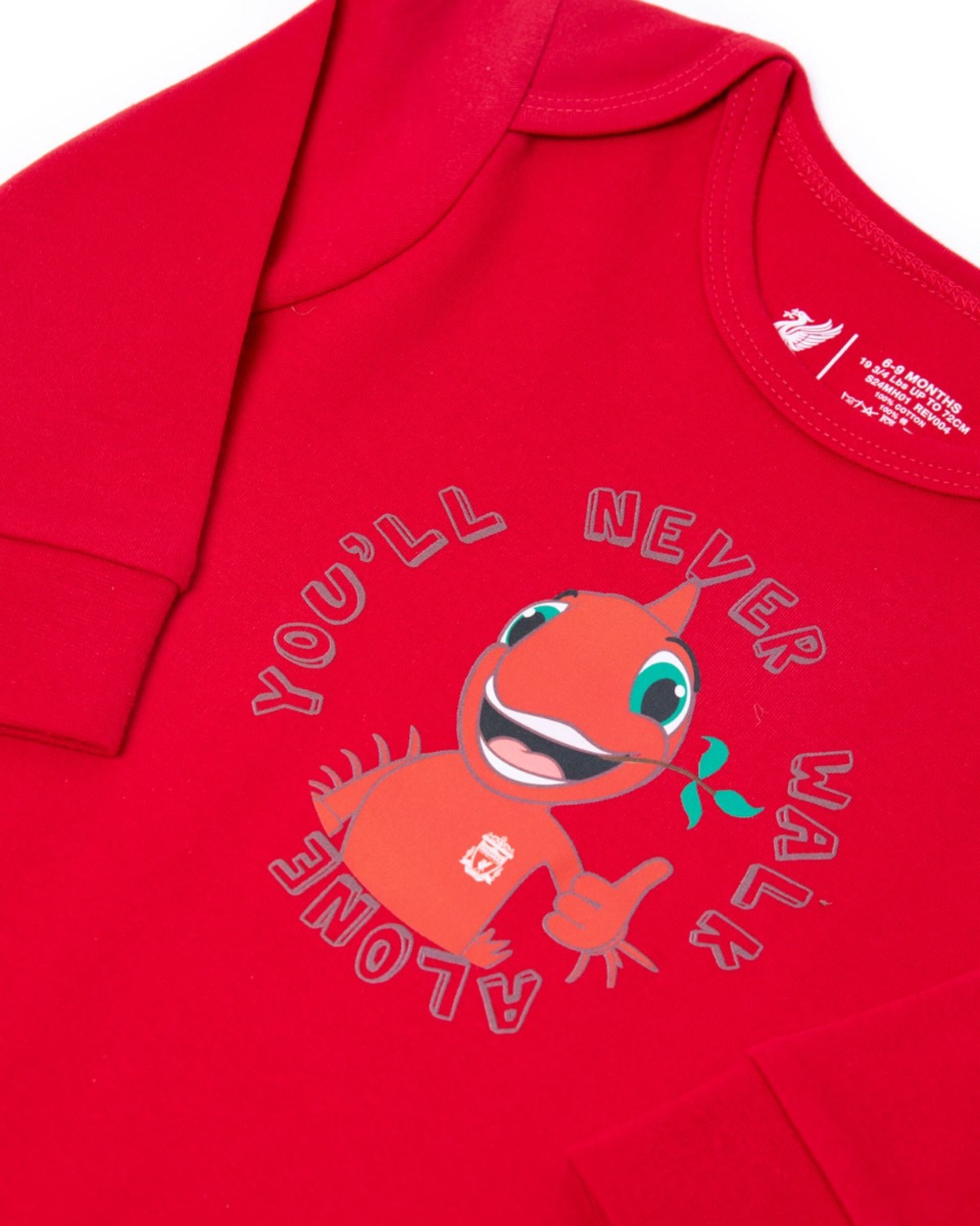 Pijama Mighty Red de LFC para bebés, color rojo - Image 3