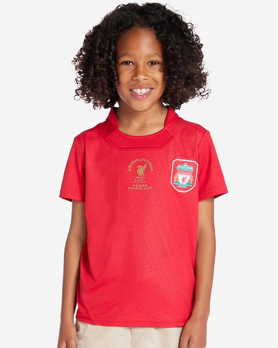 LFC Infants Retro 2005 Istanbul Home Shirt - Image 1
