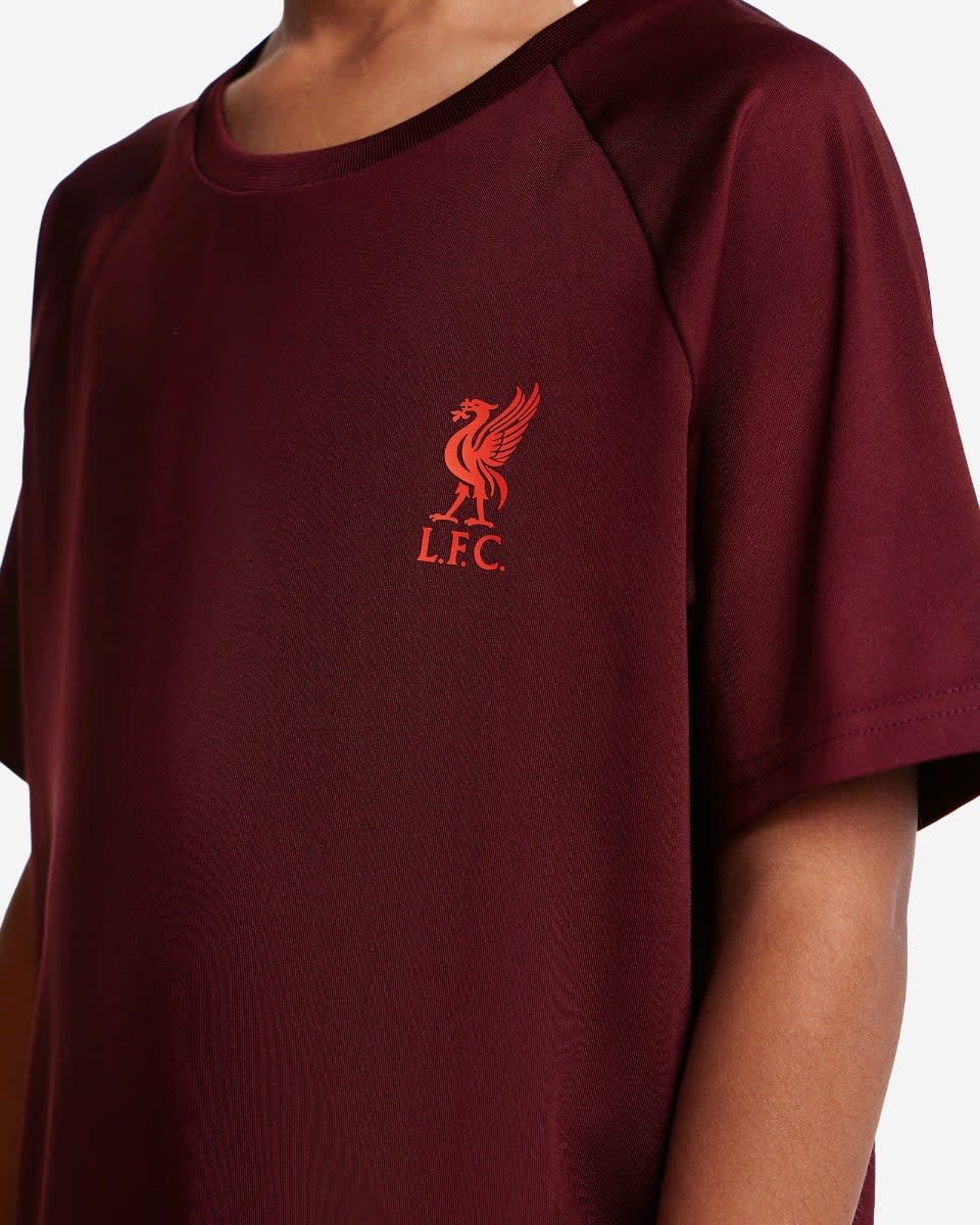 เสื้อยืดเด็กทารากลานรุ่น LFC สีแดงเข้ม - Image 2