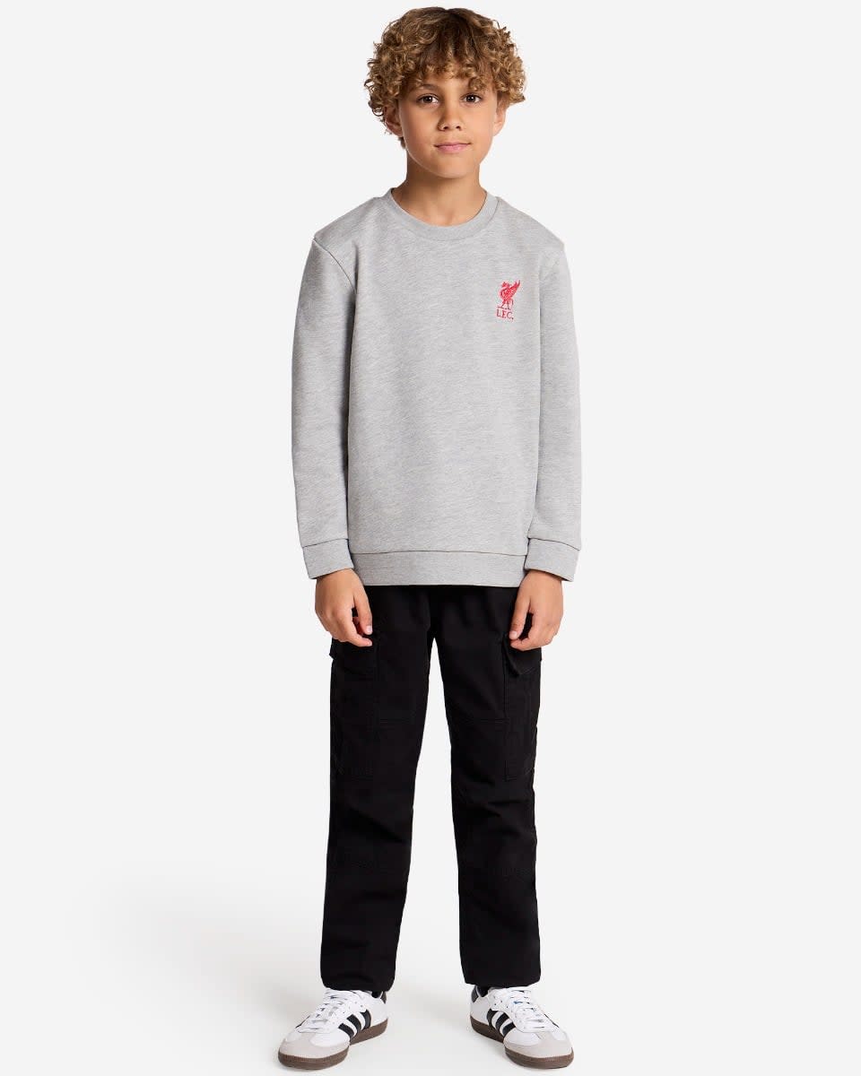 LFC Infants Crew Neck Sweatshirt Grey Marl - Image 2