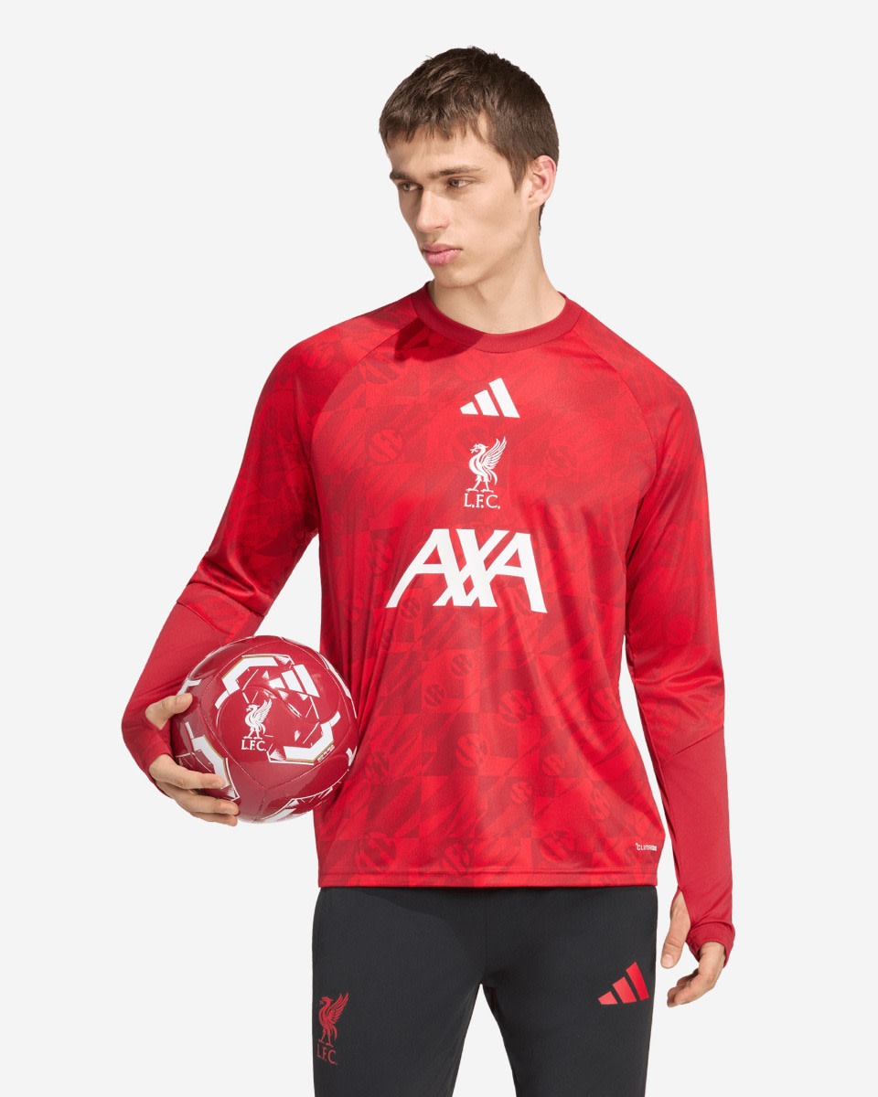 LFC 阿迪达斯男士 26/27 赛前保暖上衣 - Image 1
