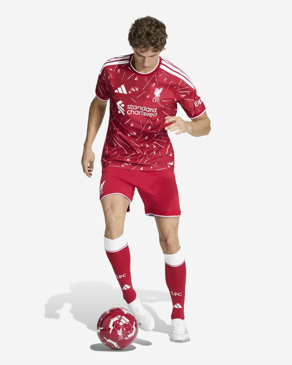 Pantalones cortos LFC adidas 26/27 Authentic Home para hombre - Image 3
