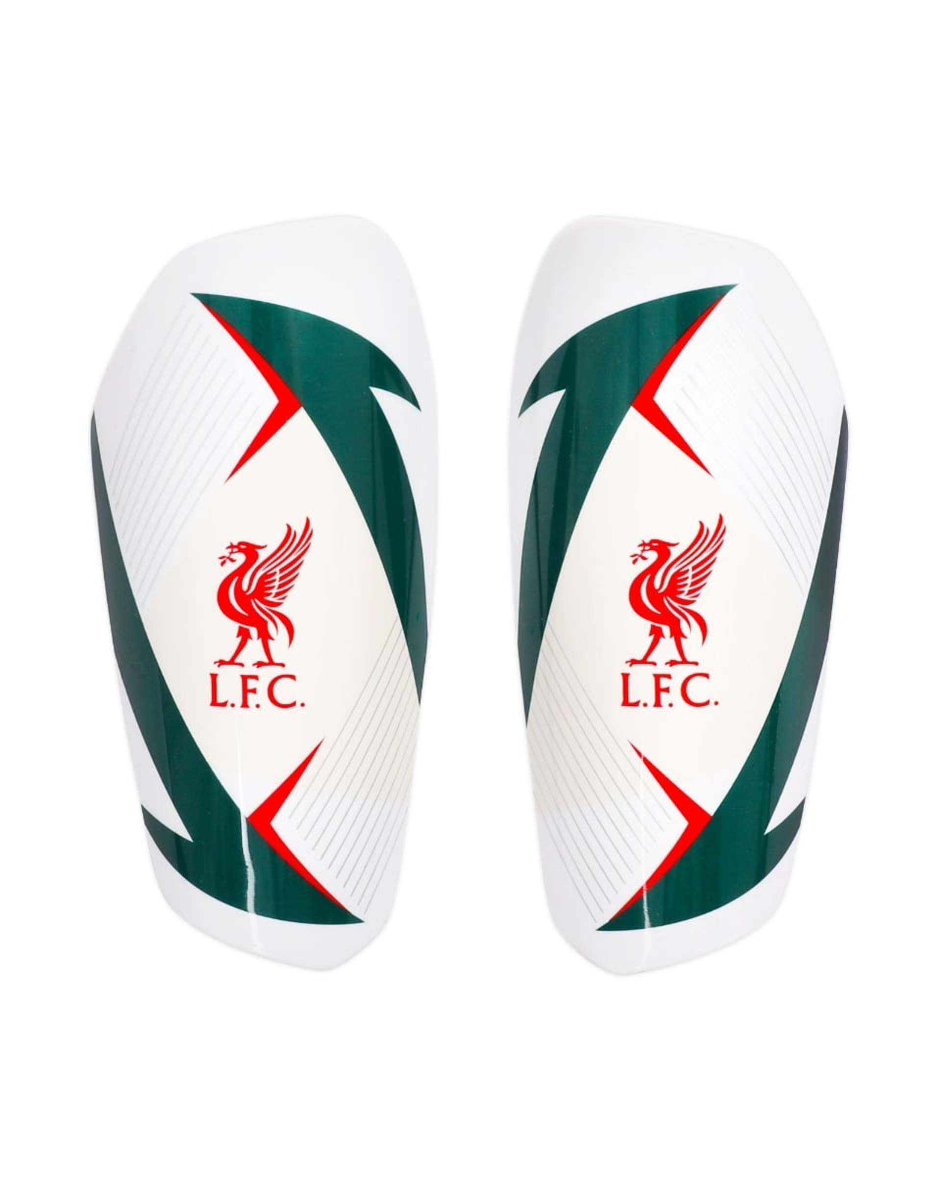 LFC Youth Shinguards สีขาวและสีดำ - Image 1