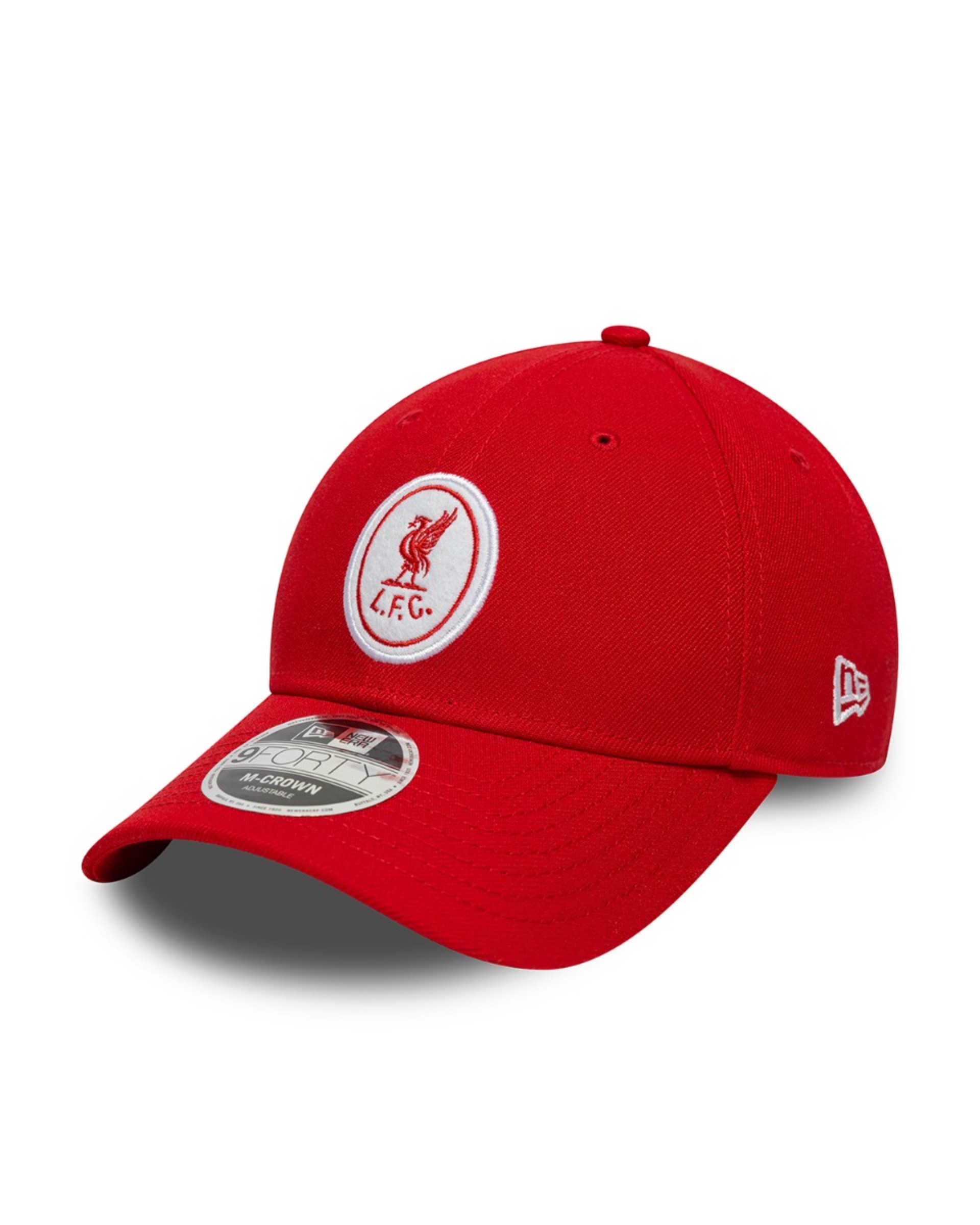 LFC New Era 9FORTY M CROWN หมวกสักหลาด สีแดง - Image 1