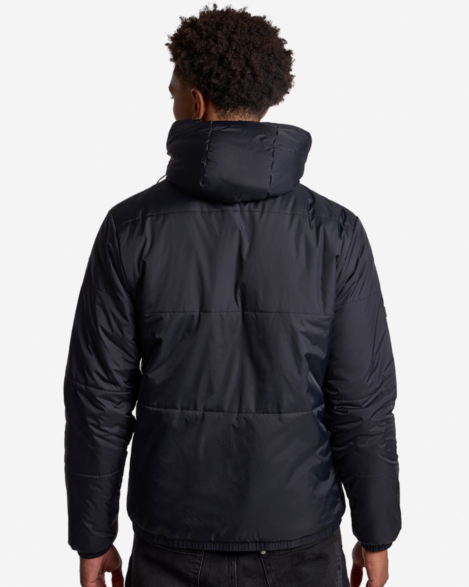 LFC Herre YNWA Puffa Jakke Sort - Image 2