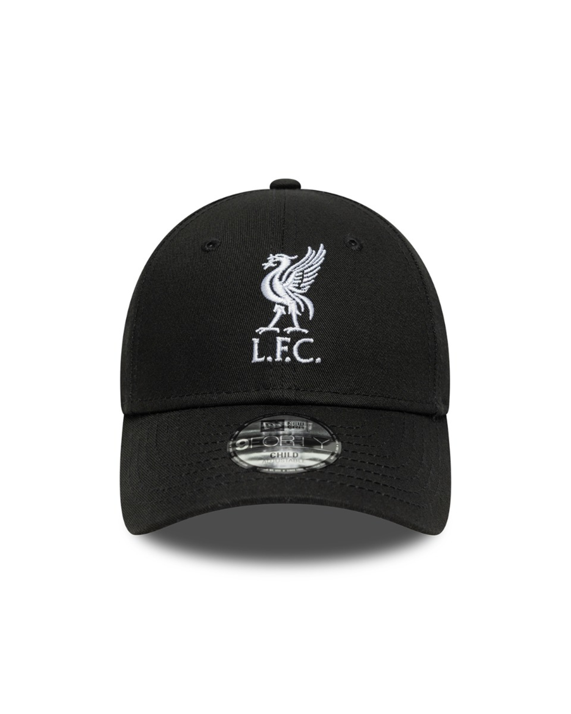 LFC New Era 9FORTY Liverbird Kappe für Kinder, Schwarz/Weiß - Image 2