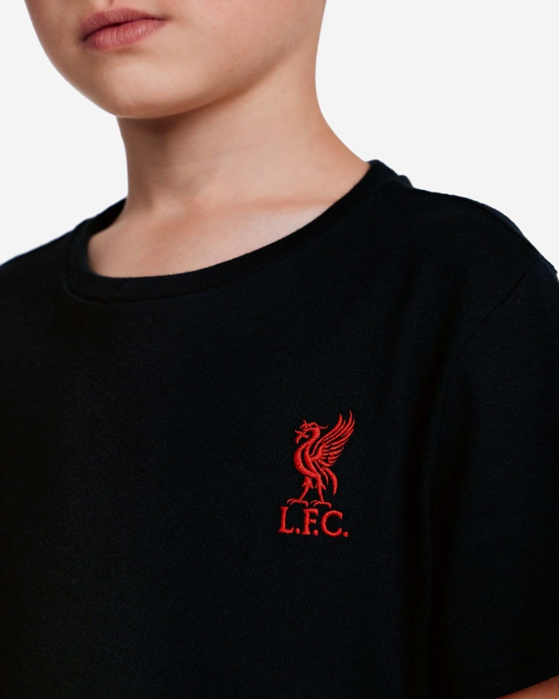เสื้อยืดลิเวอร์เบิร์ด แอลเอฟซี จูเนียร์ส สีดำ - Image 2