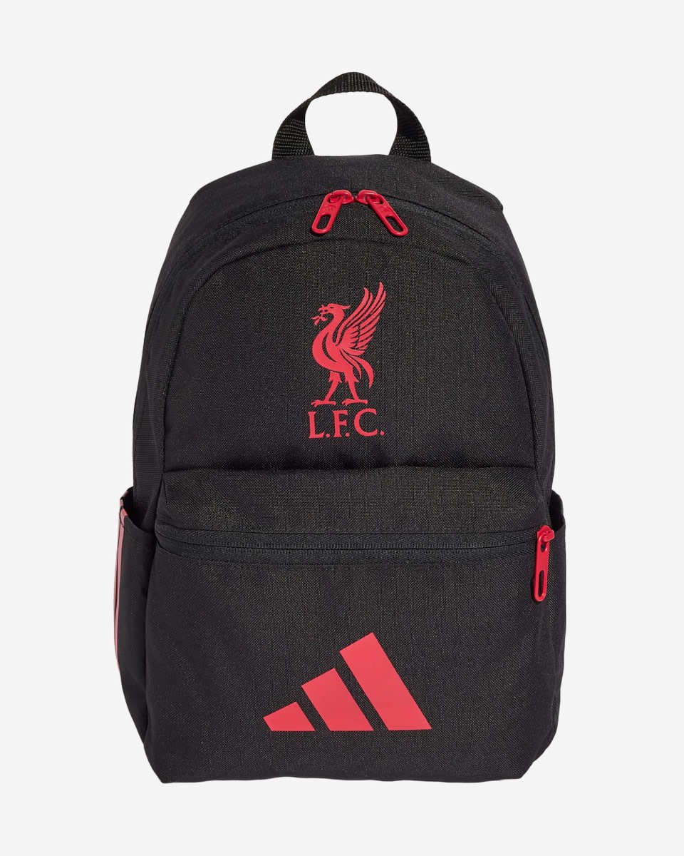 LFC adidas Youth Backpack Black & Strawberry Red - Image 1