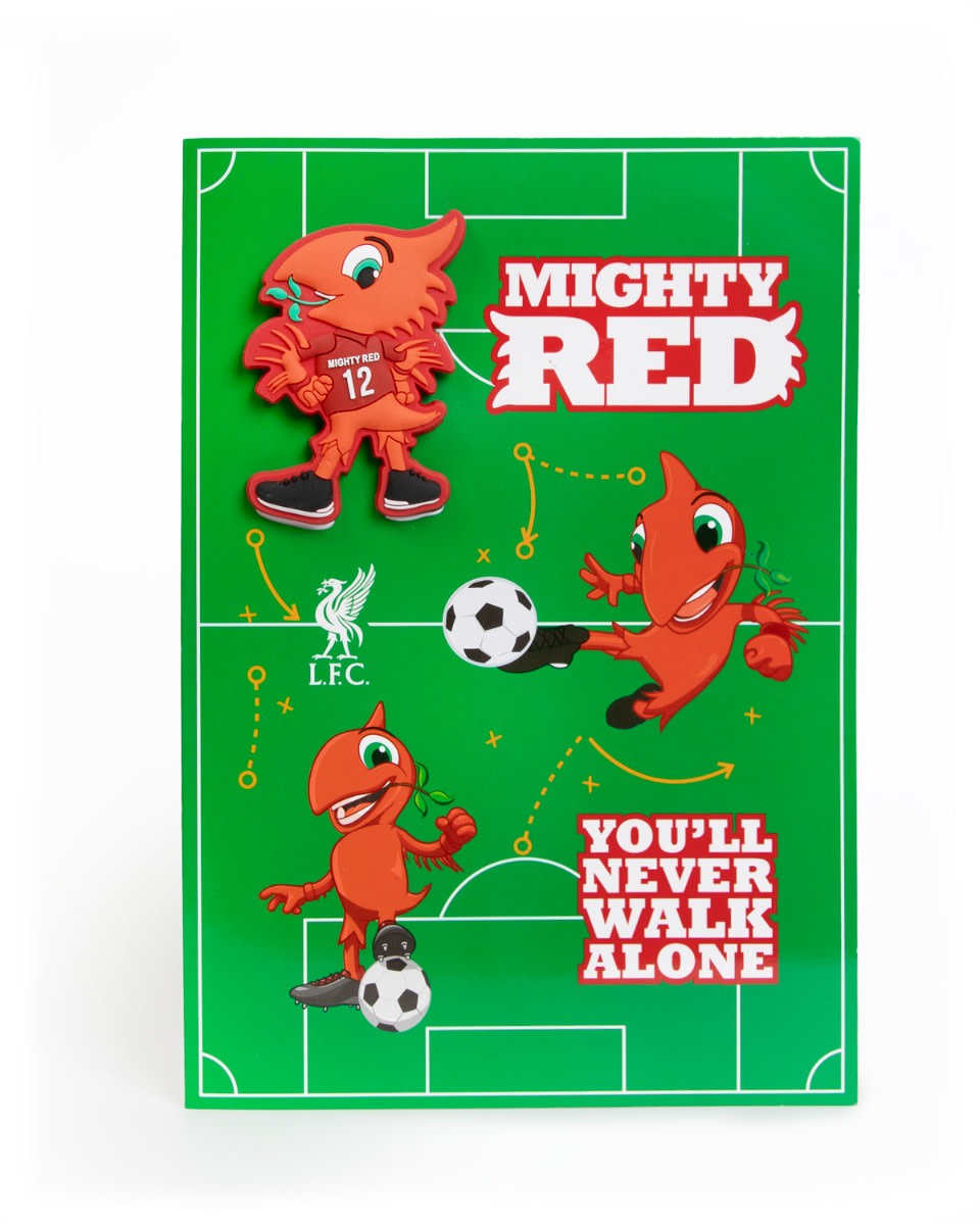 Tarjeta identificativa roja Mighty de LFC - Image 1