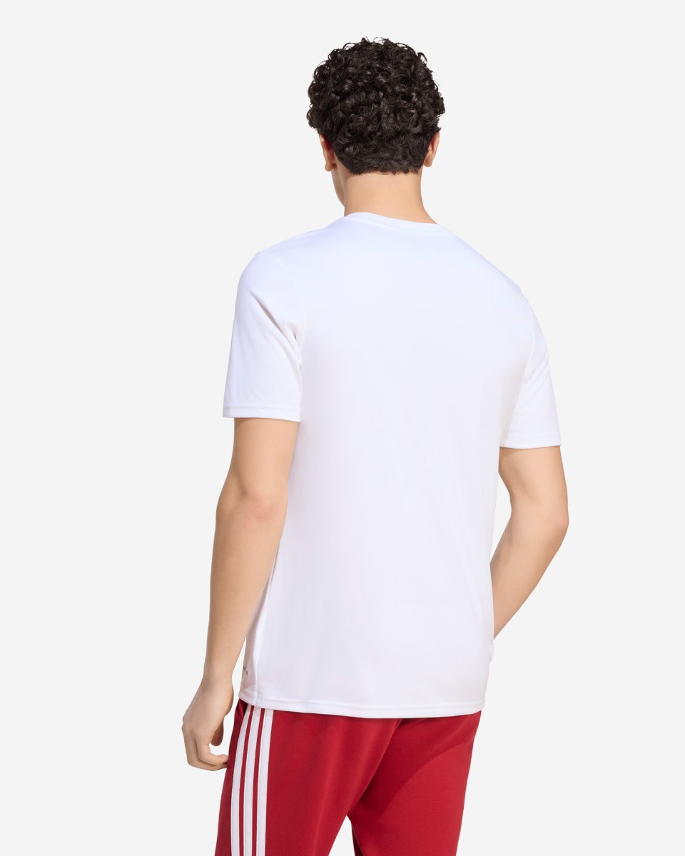 LFC adidas Mens 26/27 DNA Poly Tee White - Image 2
