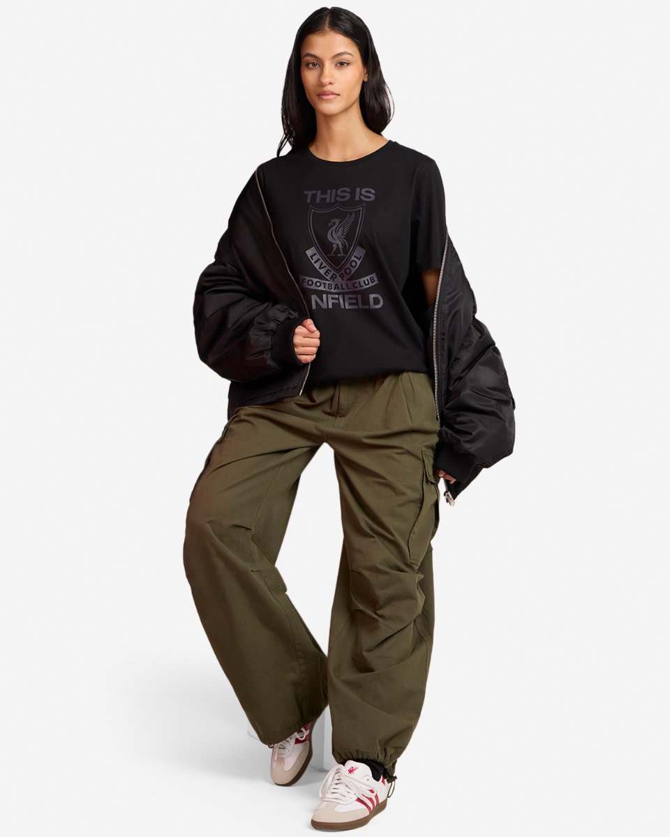 LFC TIA Damen-T-Shirt Schwarz - Image 3