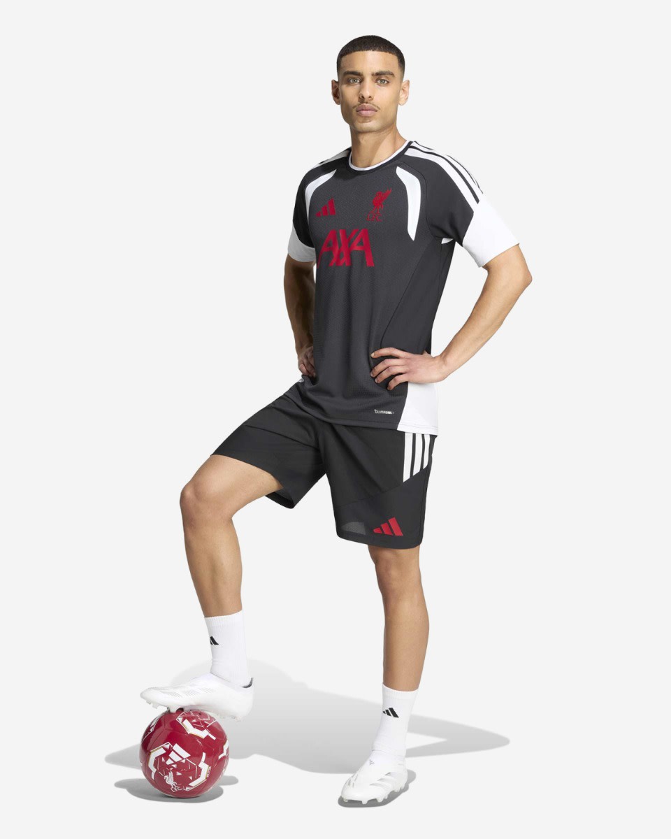 LFC adidas Mens 26/27 Tiro Pro-Training Jersey Black - Image 4