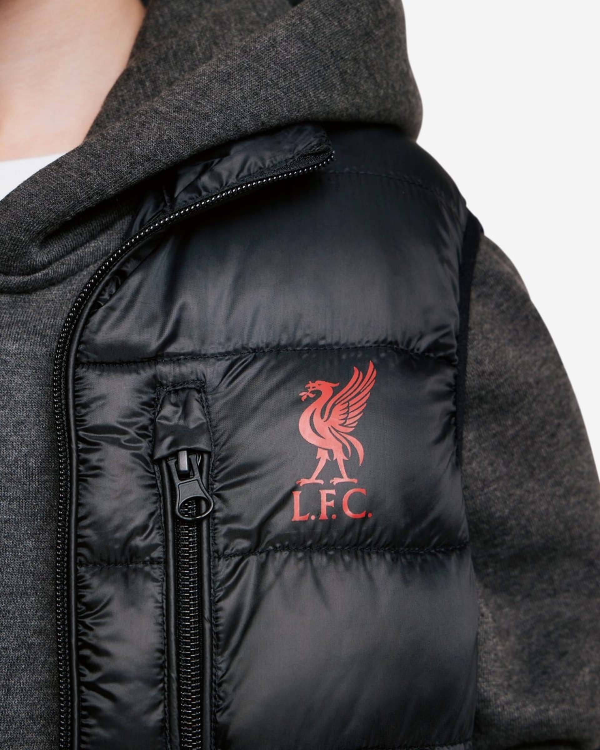 Chaleco acolchado LFC Juniors negro - Image 2