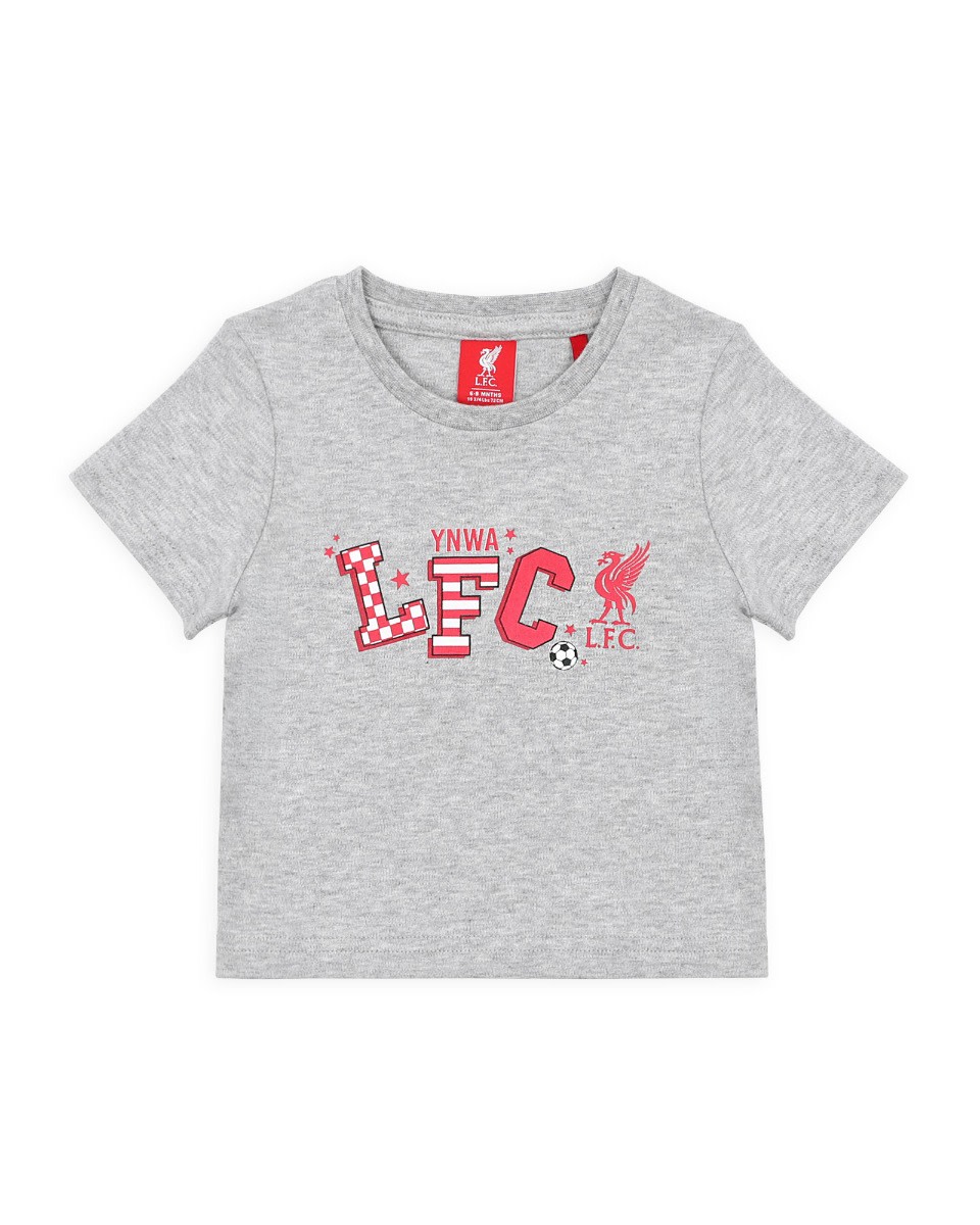 LFC Baby Short Sleeve Tee Grey - Image 1
