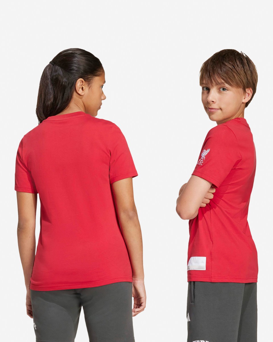 LFC adidas Youth 25/26 US Pack Tee Red - Image 2