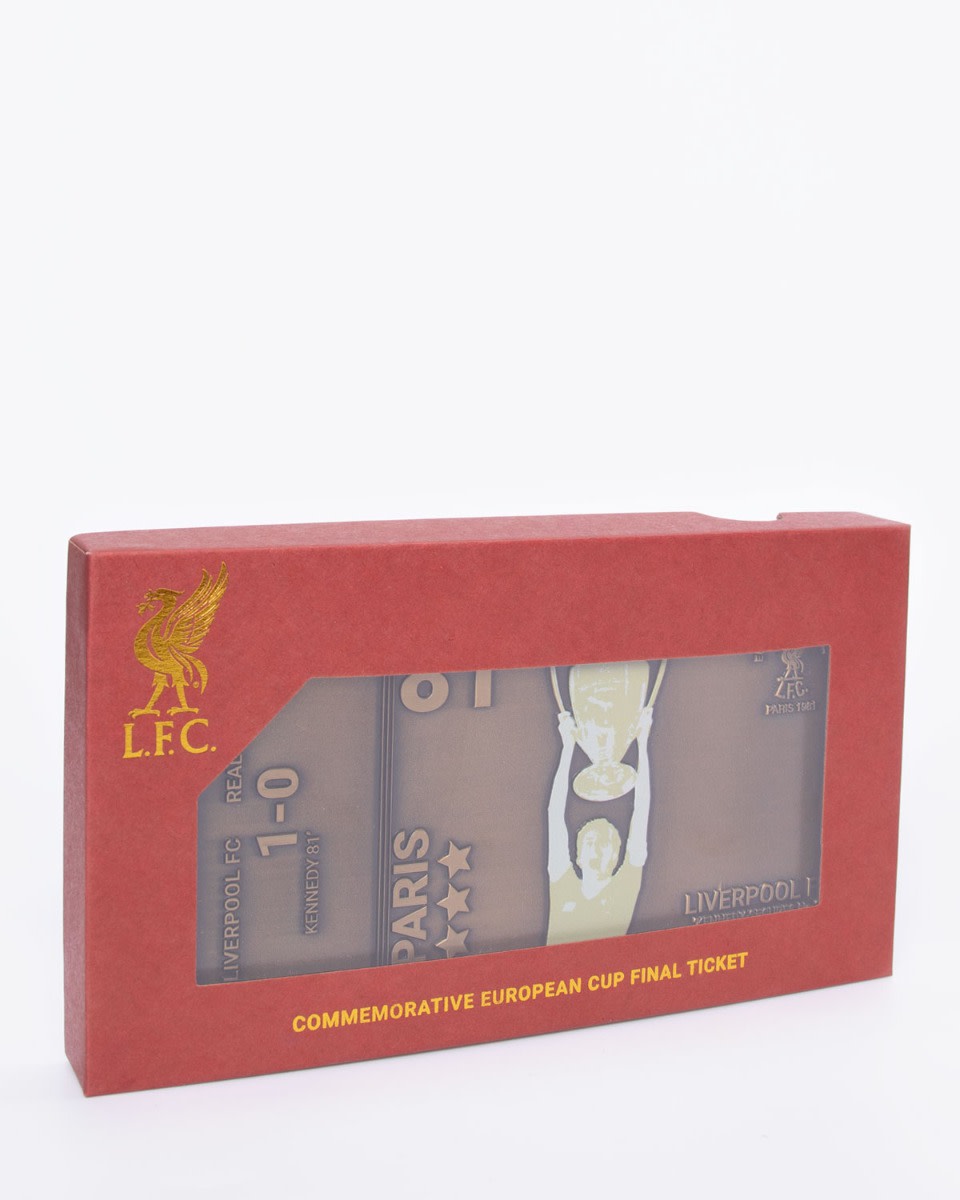Entrada coleccionable para la final de la Copa de Europa de la LFC 1981 - Image 3