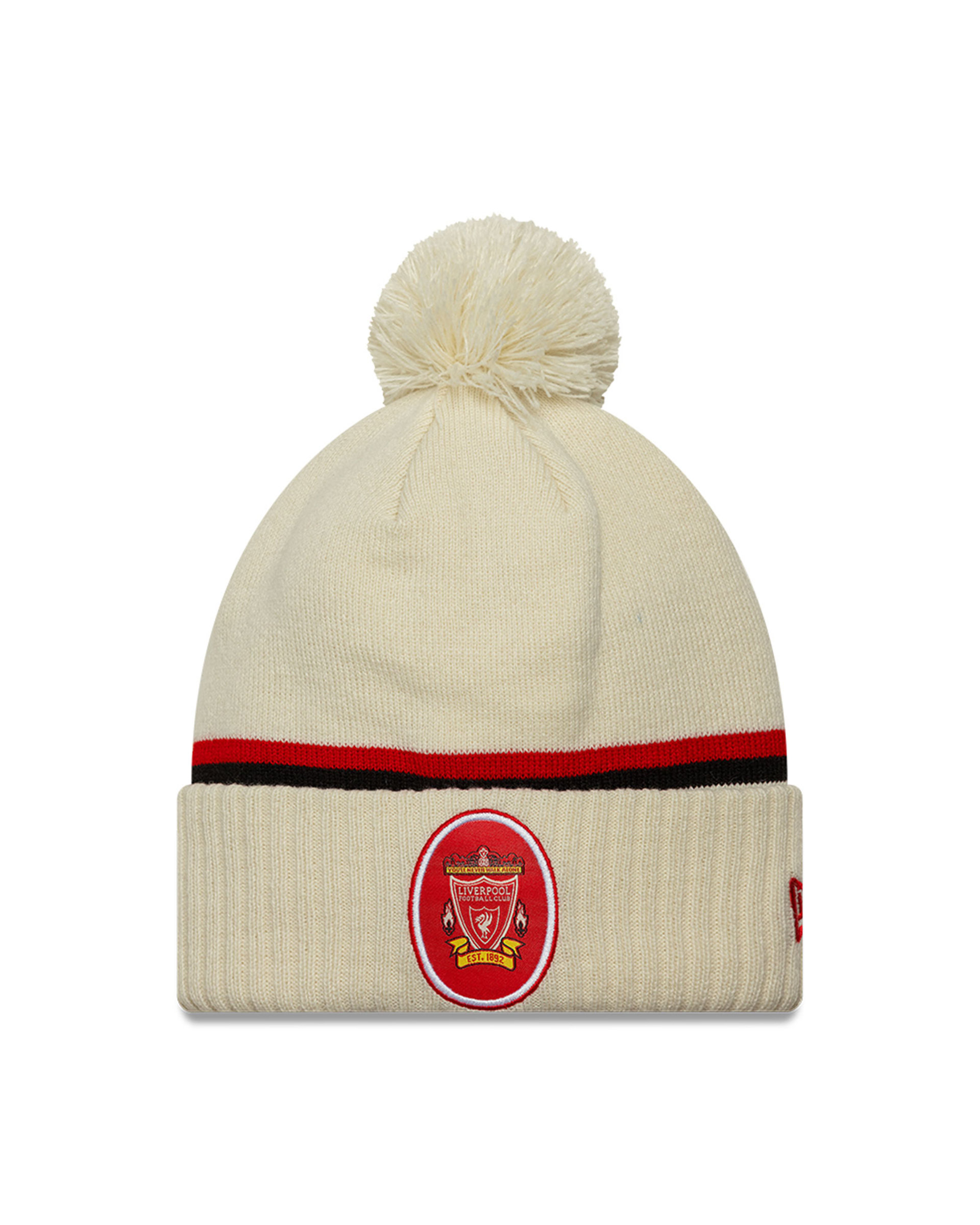 Gorro LFC New Era con forma de pompón para adultos, 96, color marfil - Image 3