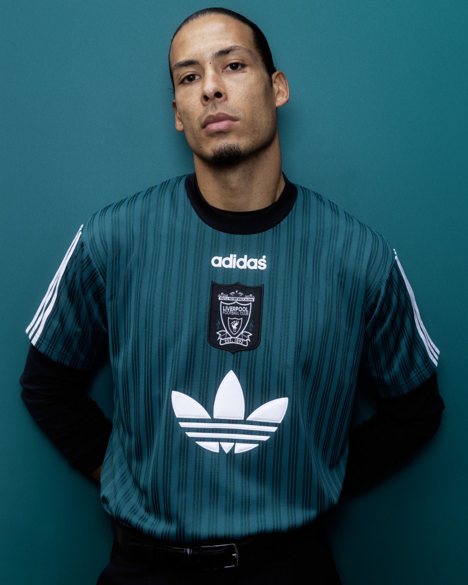 LFC adidas Bringback 95-96 Adults Tee Green - Image 1