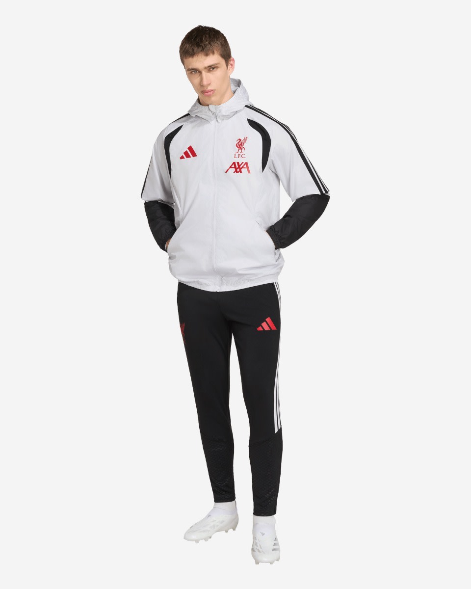 LFC 아디다스 남성용 26/27 티로 전천후 재킷 대시 그레이 - Image 4