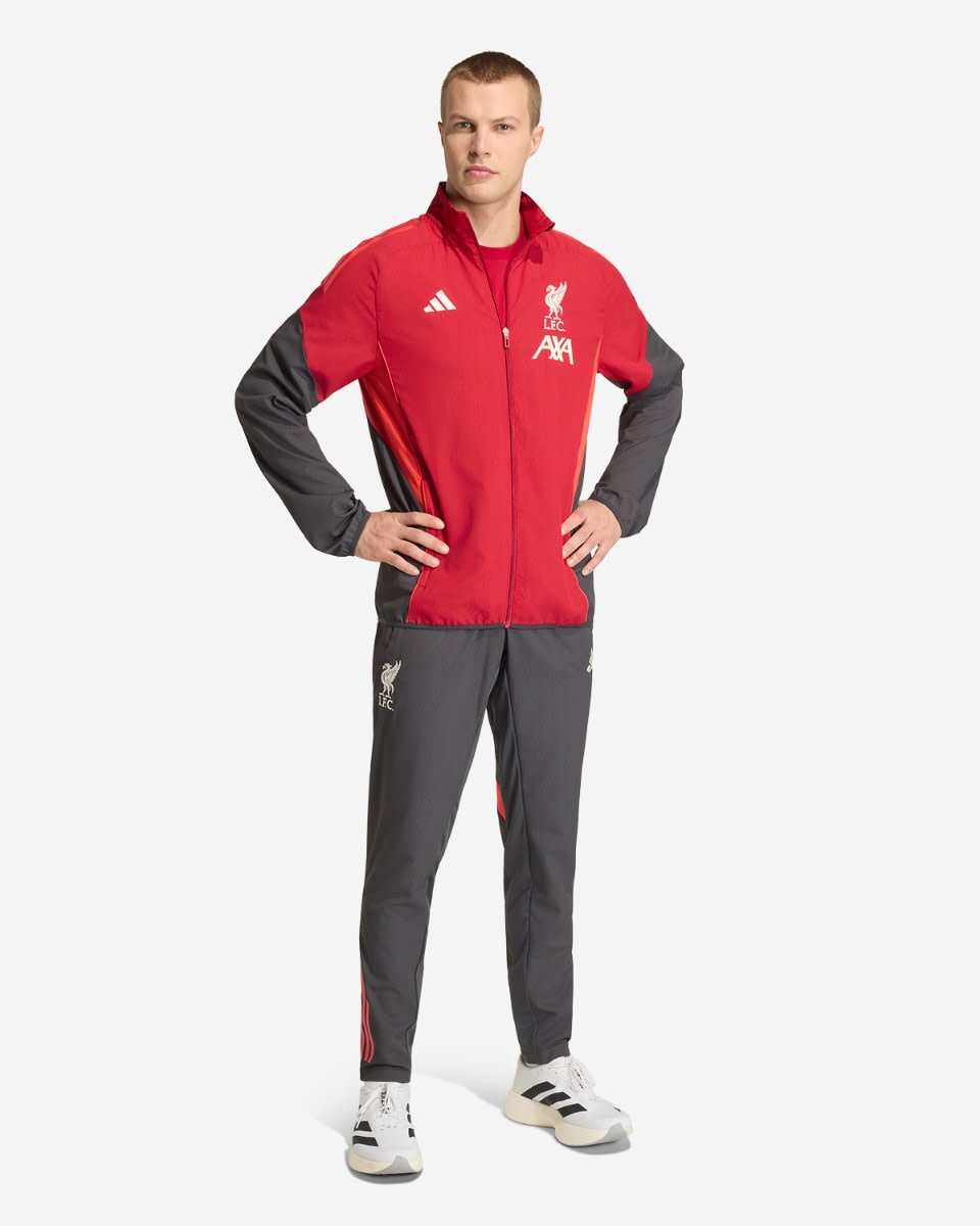 LFC adidas Mens 25/26 Pre-Match Training Pants Black - Image 4
