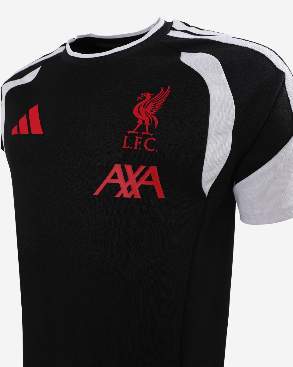 LFC adidas Mens 26/27 Tiro Pro Tee Black - Image 3