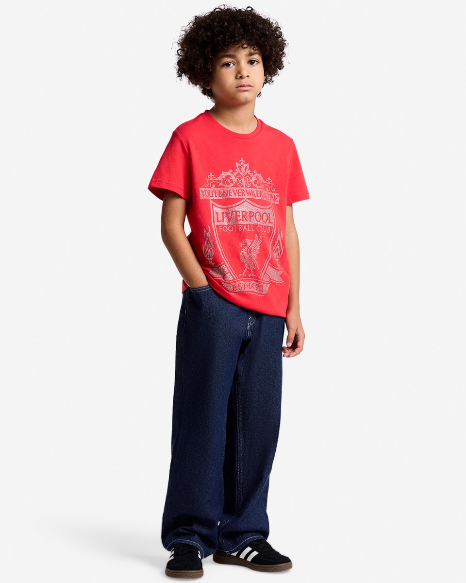 LFC Juniors Diamenté Tee Red - Image 3