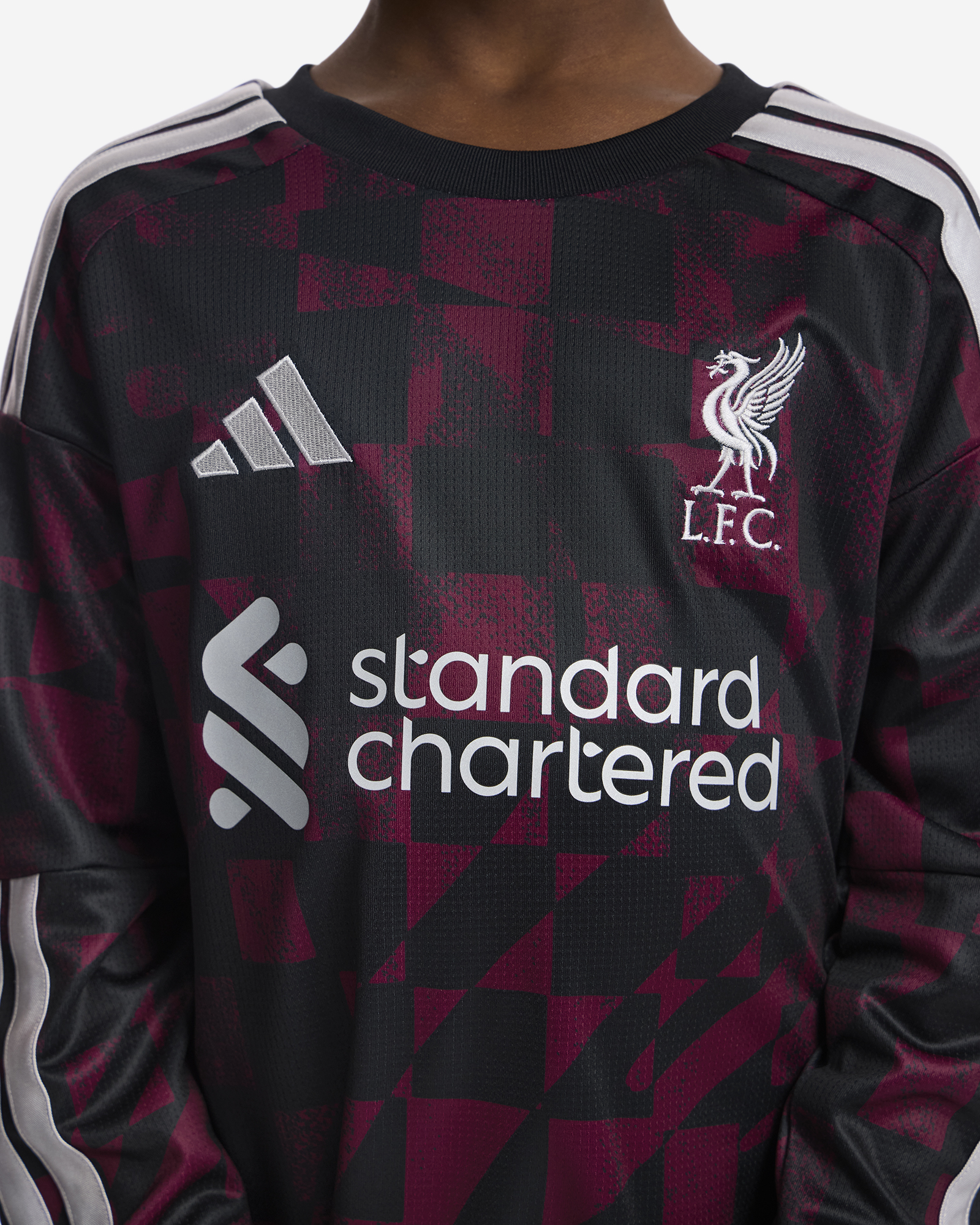 LFC adidas Youth 26/27 Long Sleeve Third Jersey